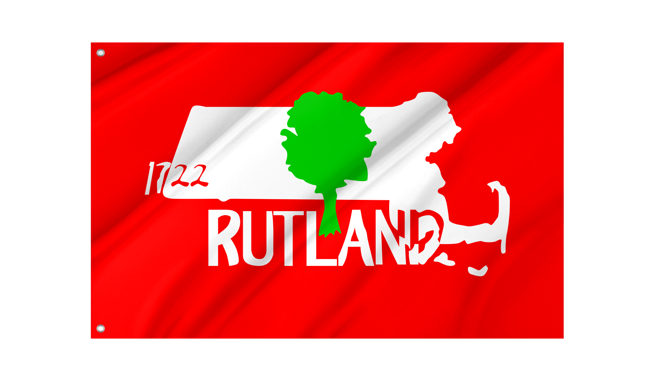 Rutland, Massachusetts Flag for Indoor & Outdoor Use