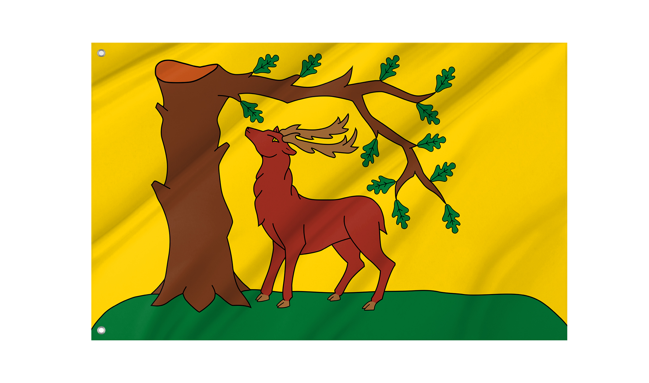 Berkshire New Flag for Indoor & Outdoor Use