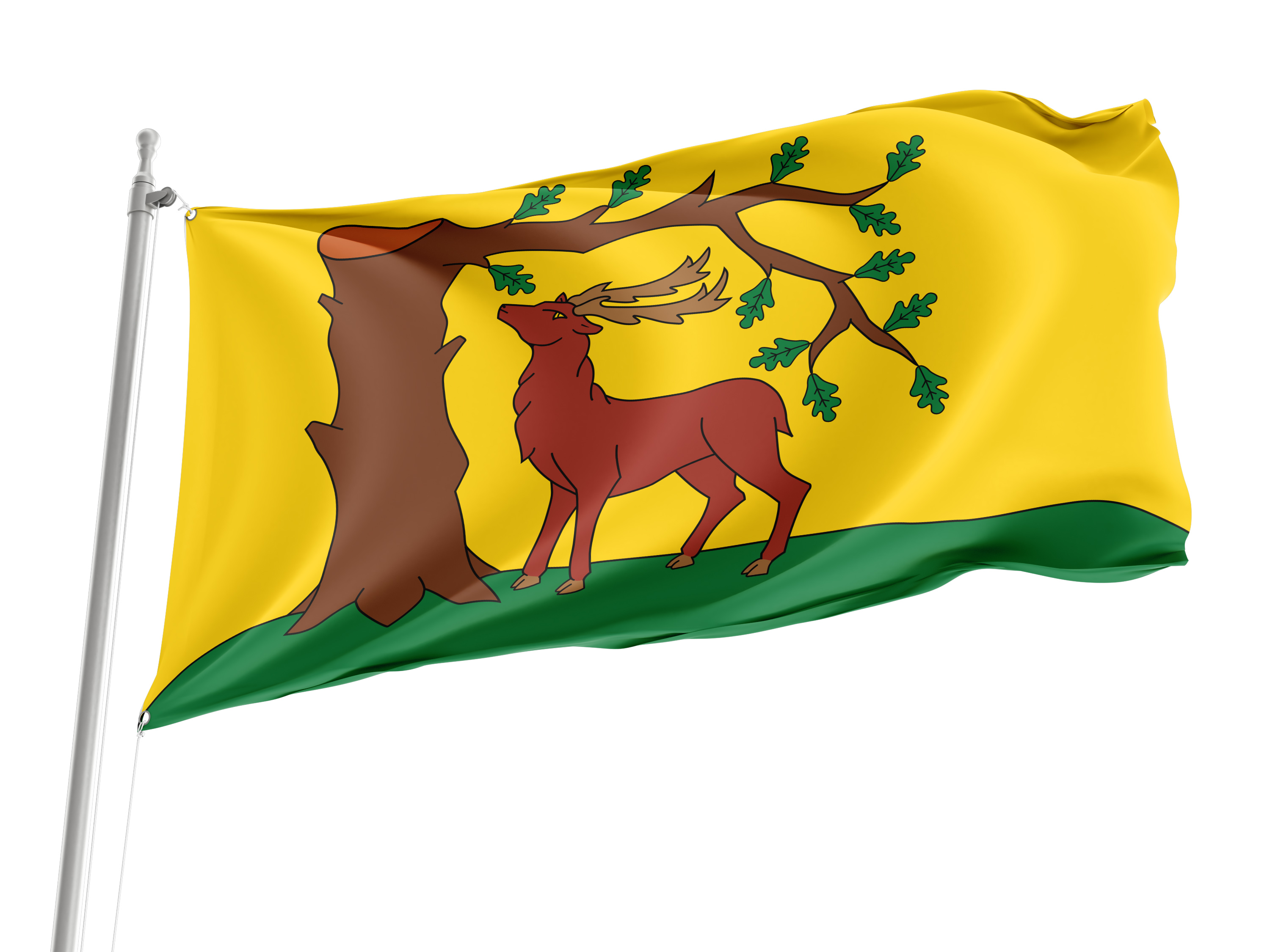 Berkshire New Flag for Indoor & Outdoor Use