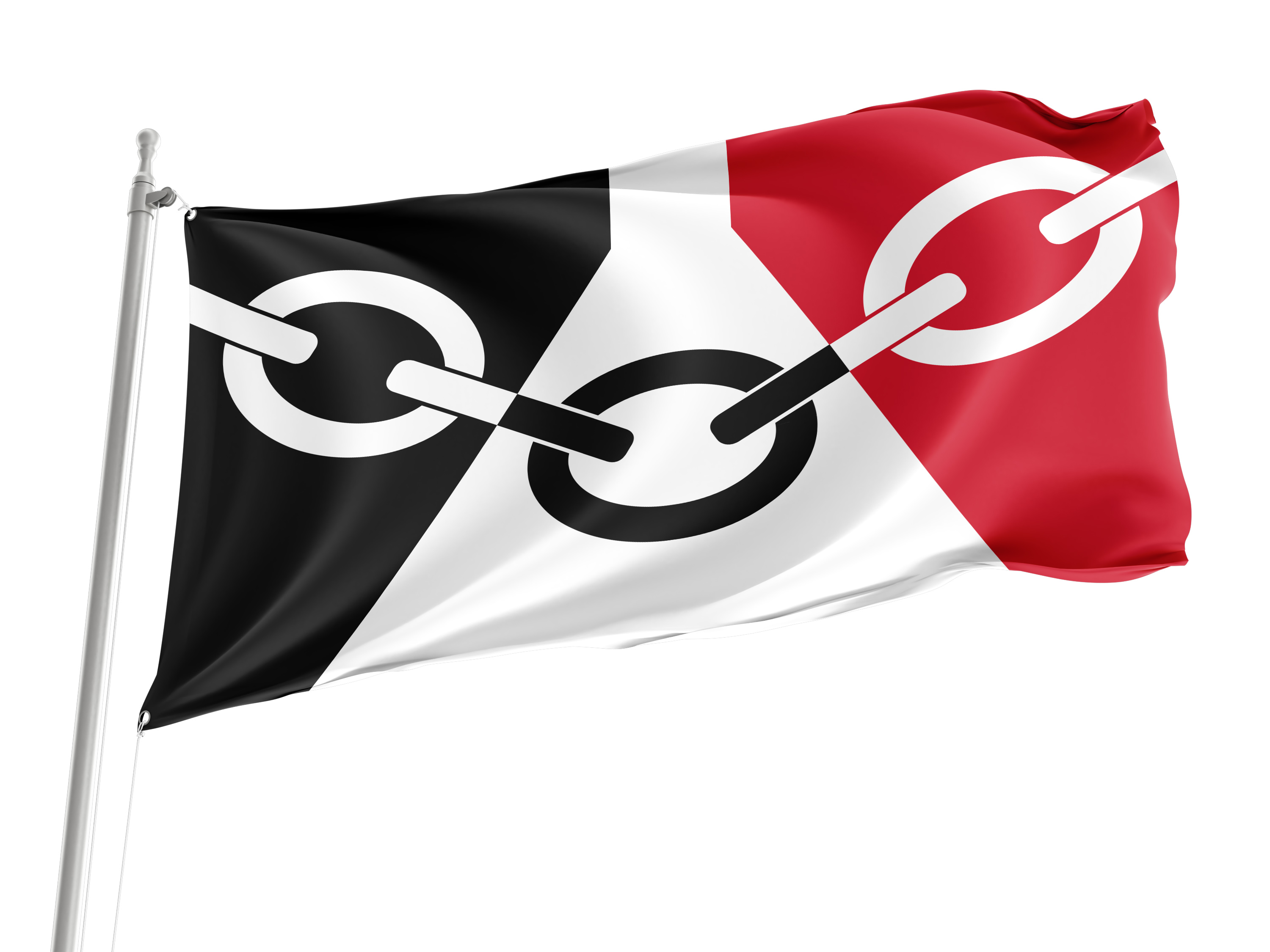 Black Country Flag for Indoor & Outdoor Use