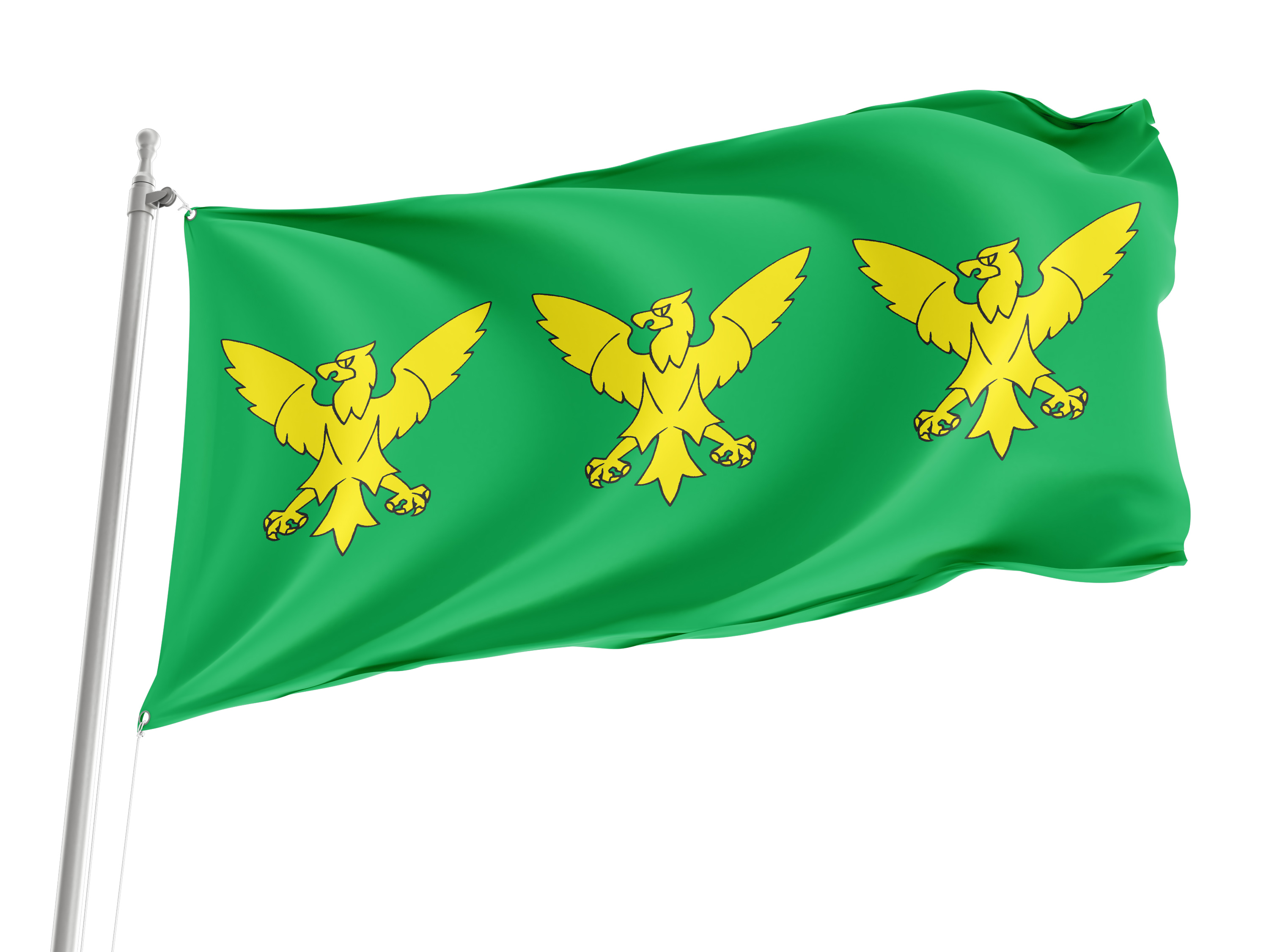 Caernarfonshire Flag for Indoor & Outdoor Use