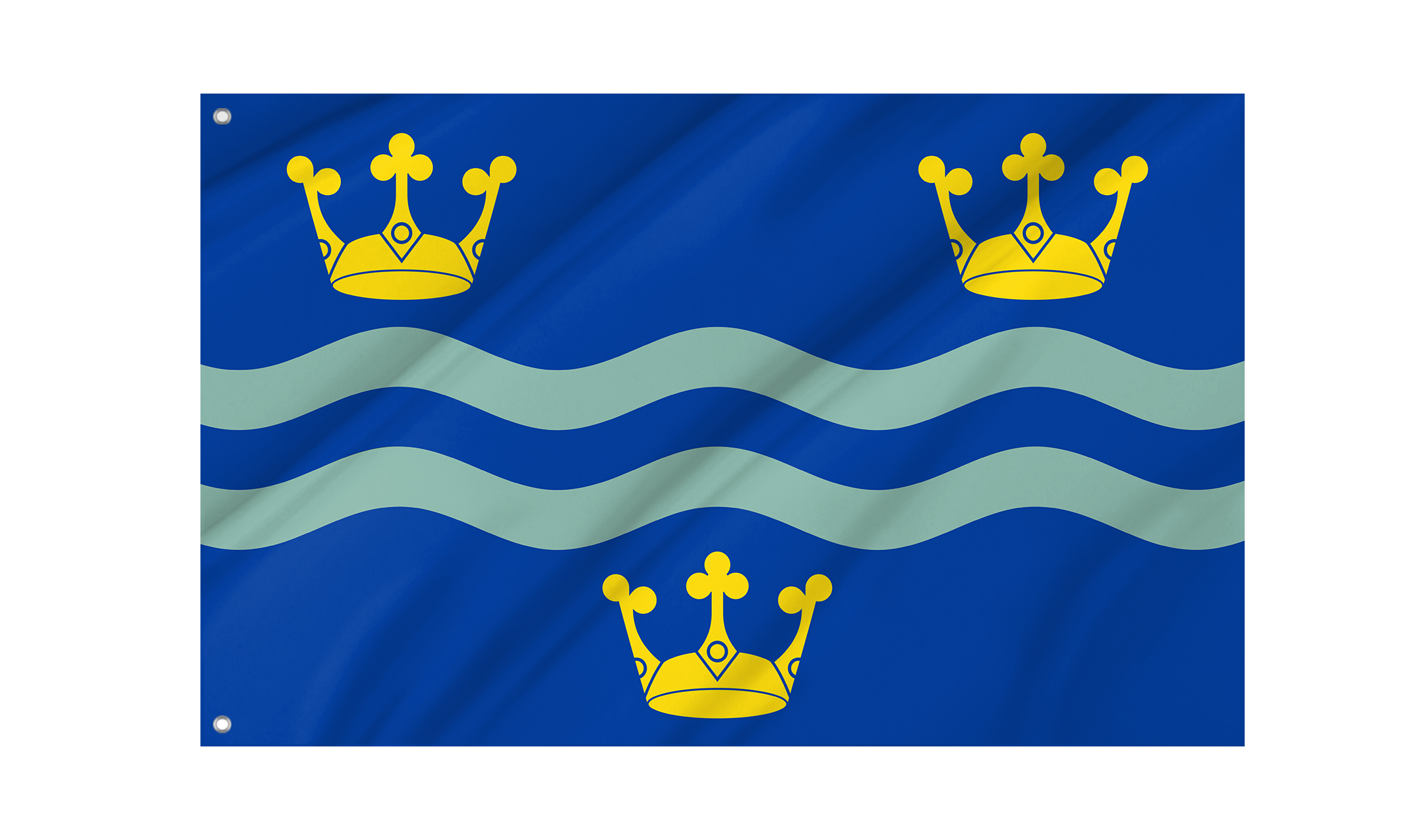 Cambridgeshire Blue Flag for Indoor & Outdoor Use