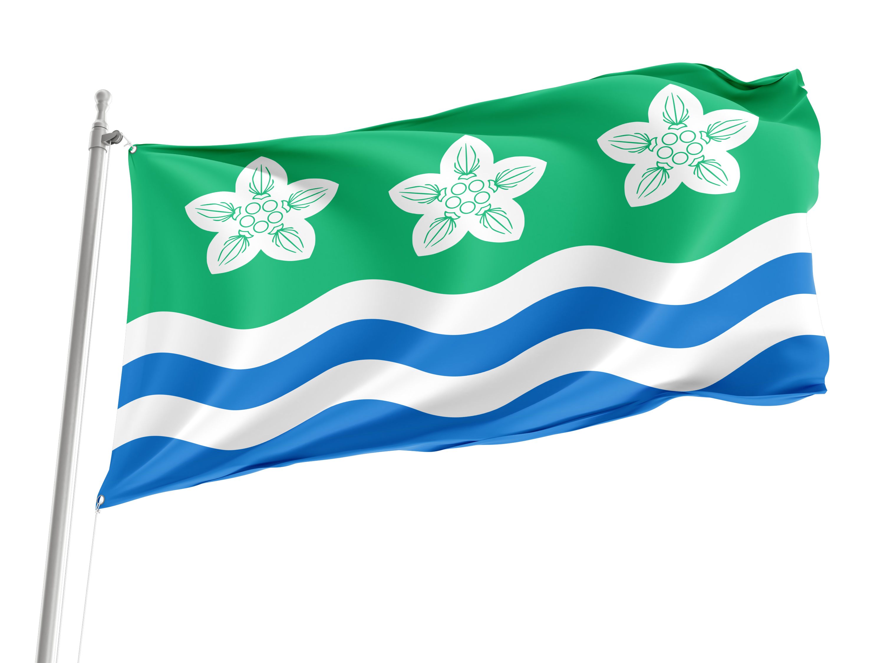 Cumberland Flag for Indoor & Outdoor Use