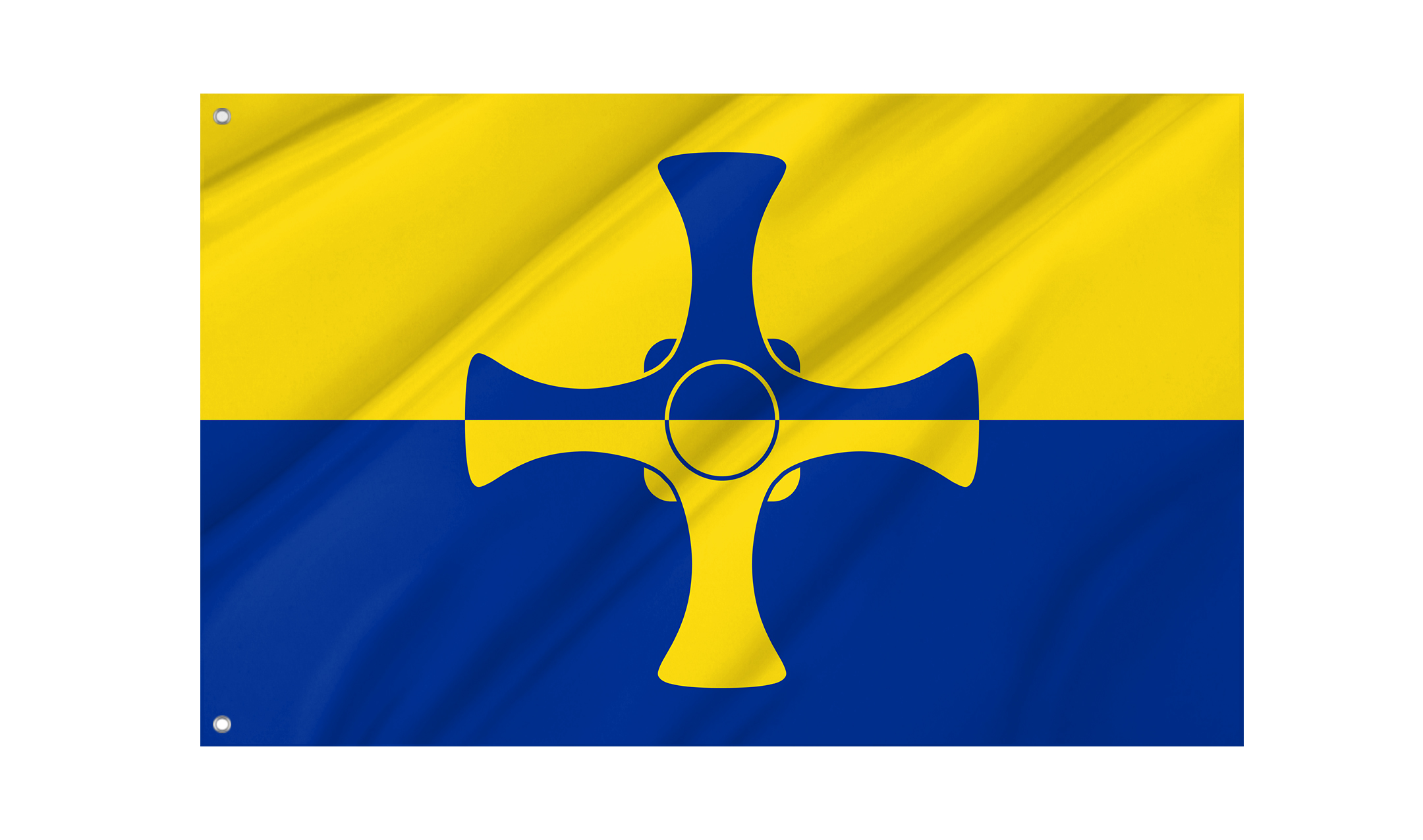 Durham Flag for Indoor & Outdoor Use