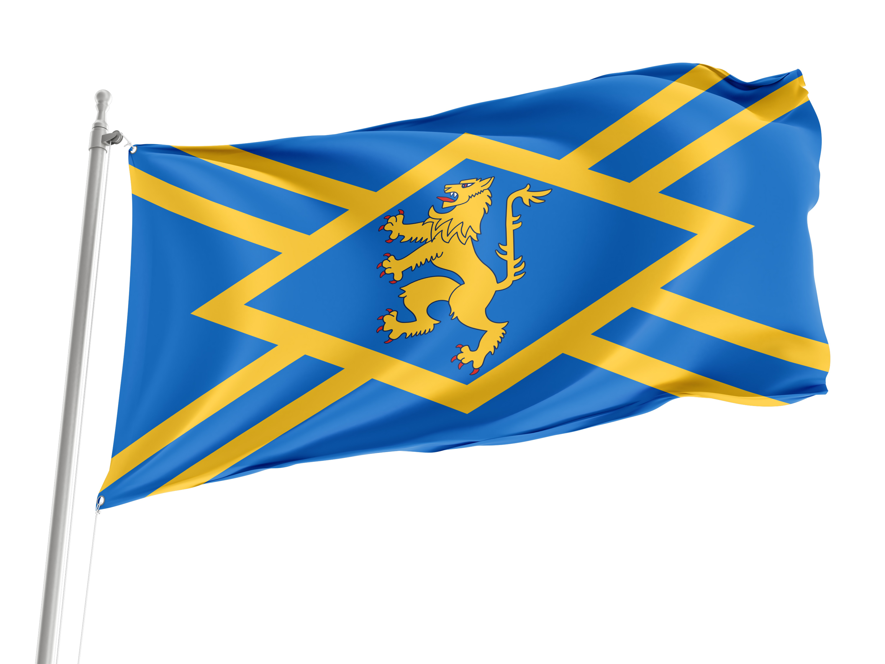 East Lothian Flag for Indoor & Outdoor Use