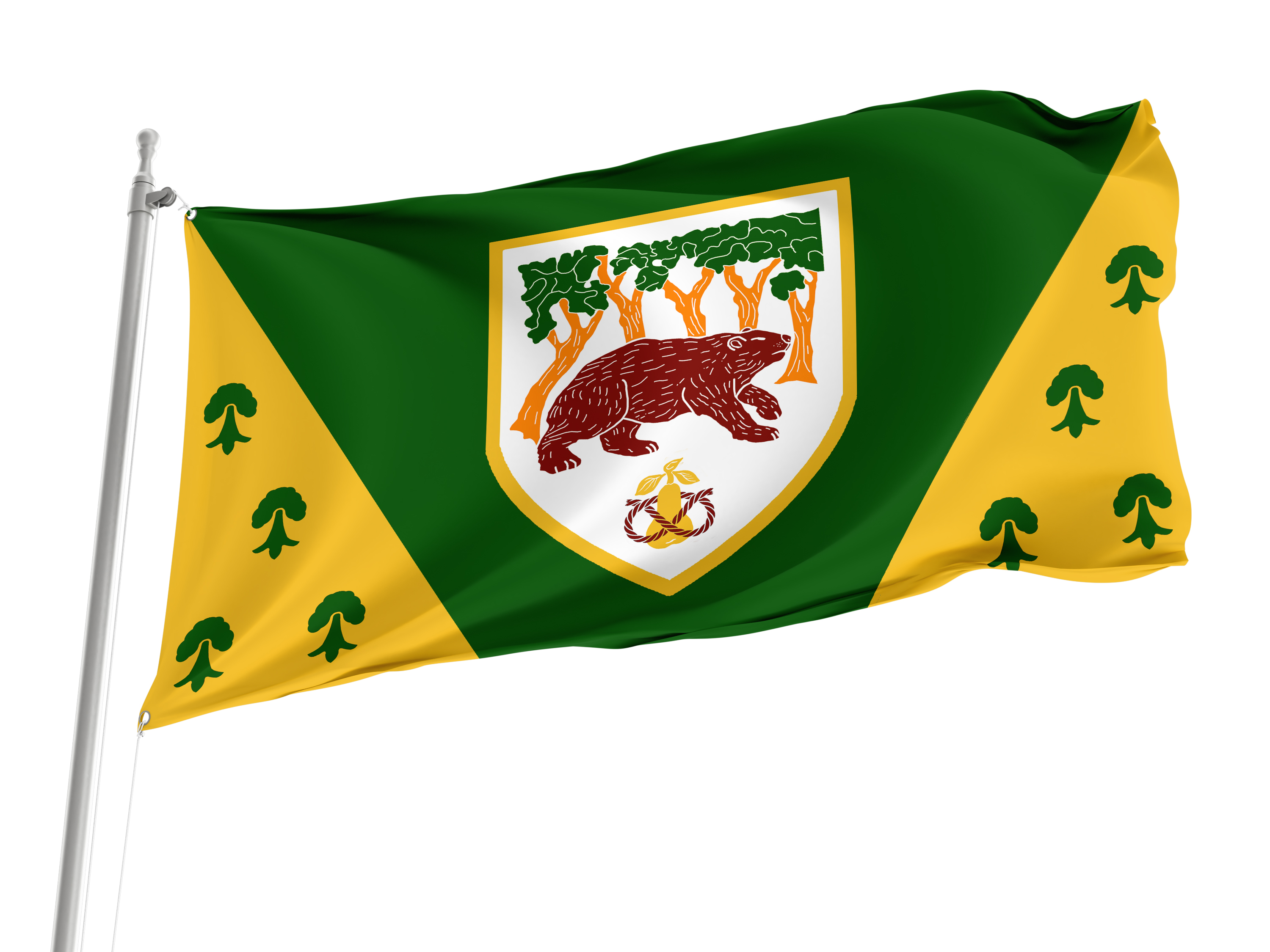 Bearwood Flag for Indoor & Outdoor Use