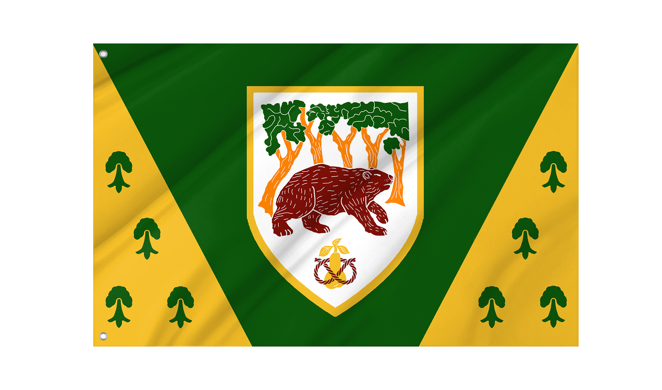 Bearwood Flag for Indoor & Outdoor Use