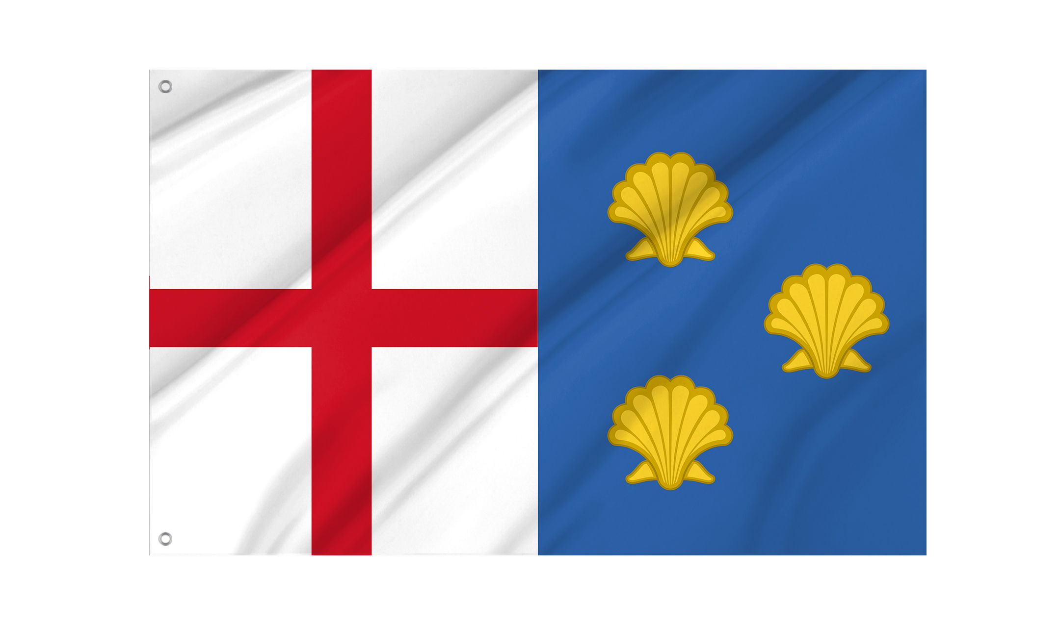 Church of St James the Great Flag for Indoor & Outdoor Use
