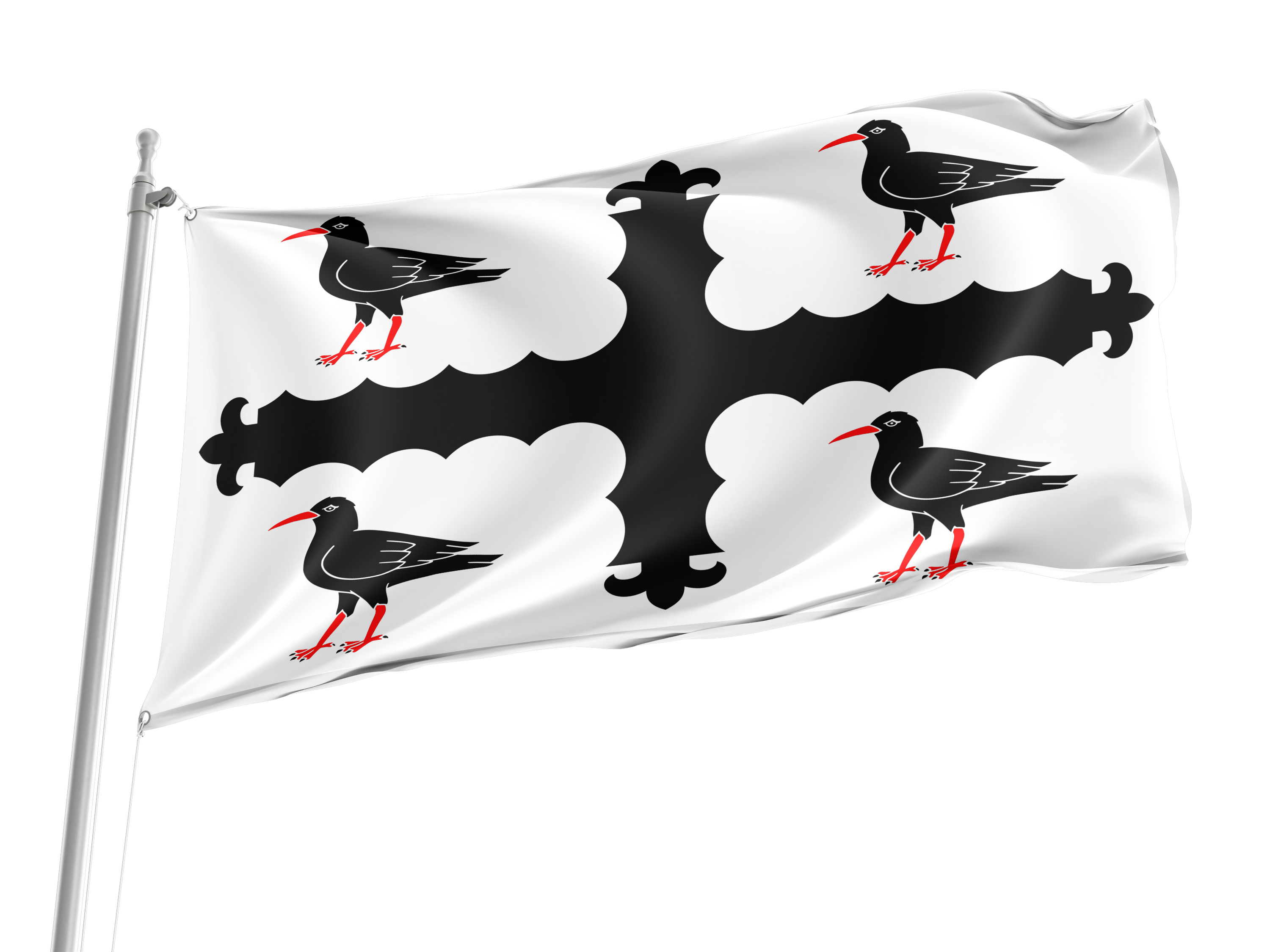 Flintshire Flag for Indoor & Outdoor Use