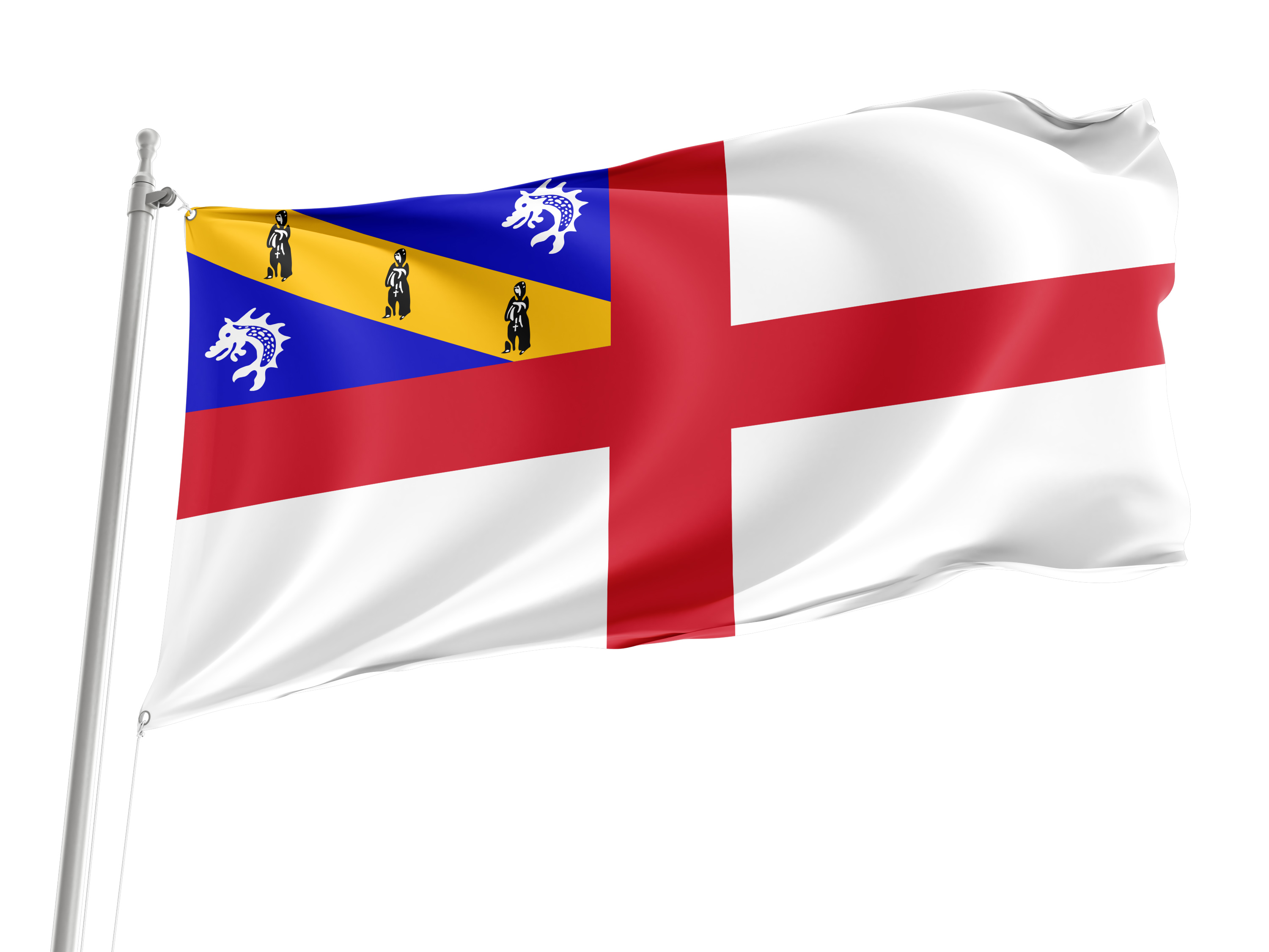 Herm Flag for Indoor & Outdoor Use