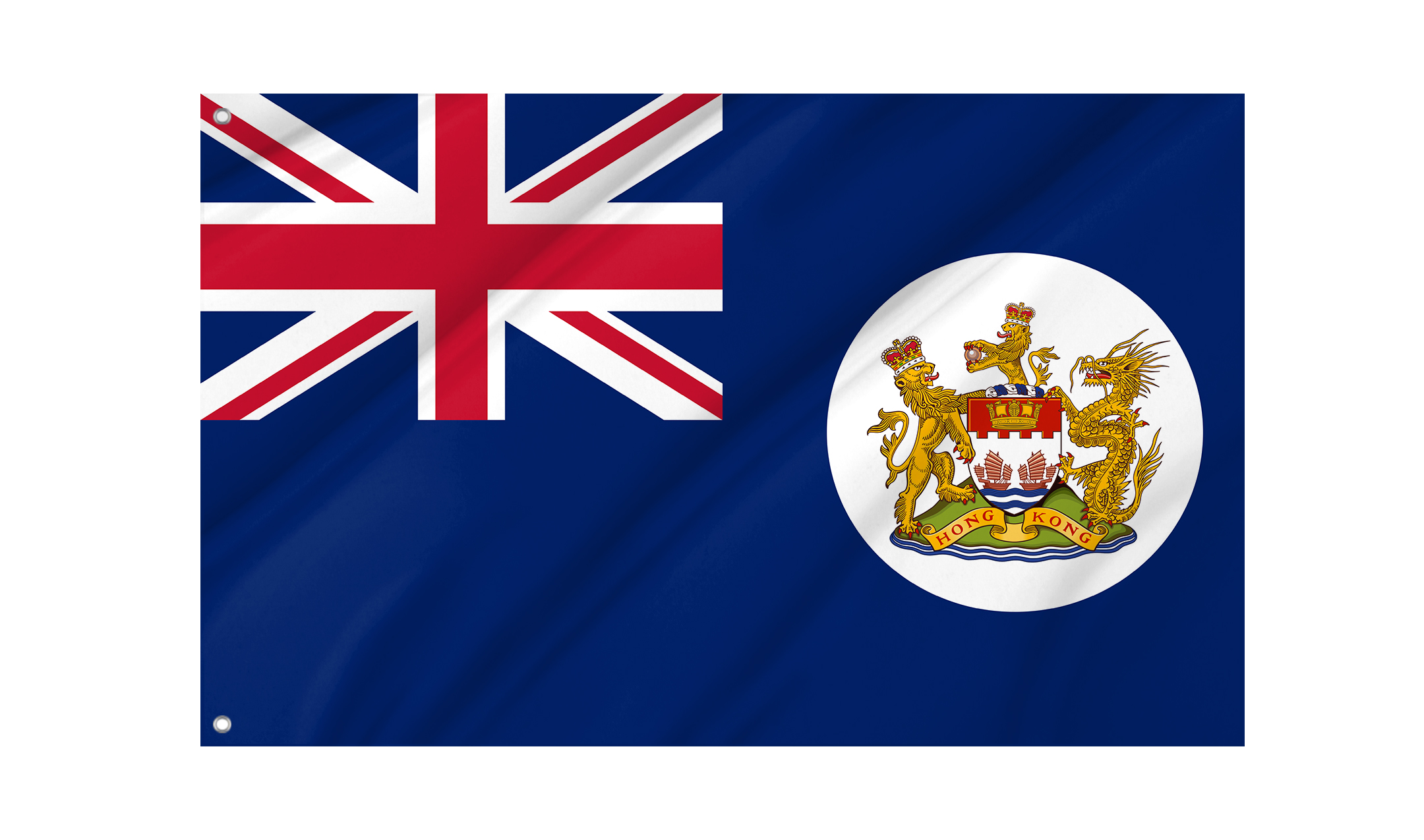 Hong Kong Old Flag for Indoor & Outdoor Use