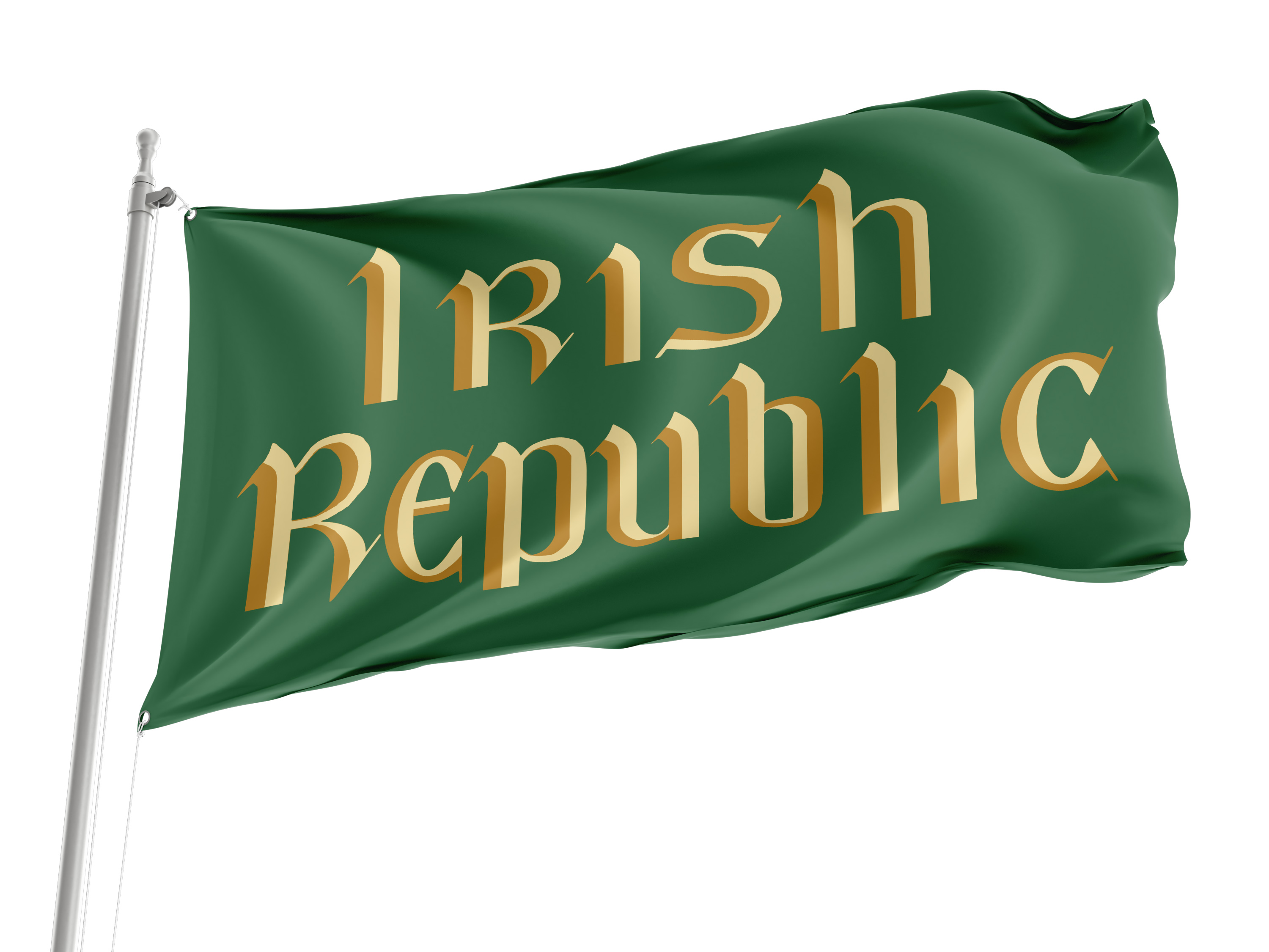 Irish Republic Flag for Indoor & Outdoor Use