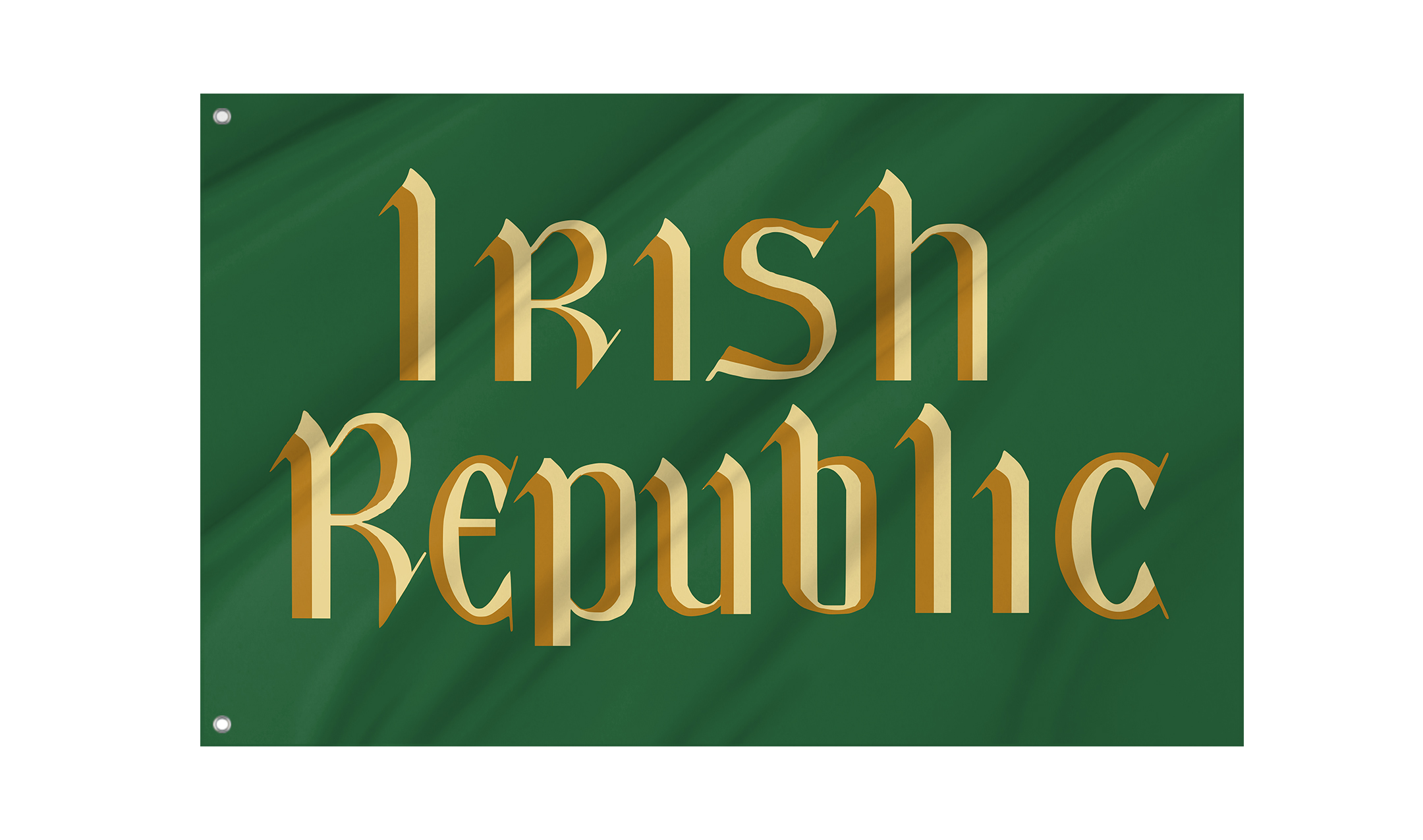 Irish Republic Flag for Indoor & Outdoor Use