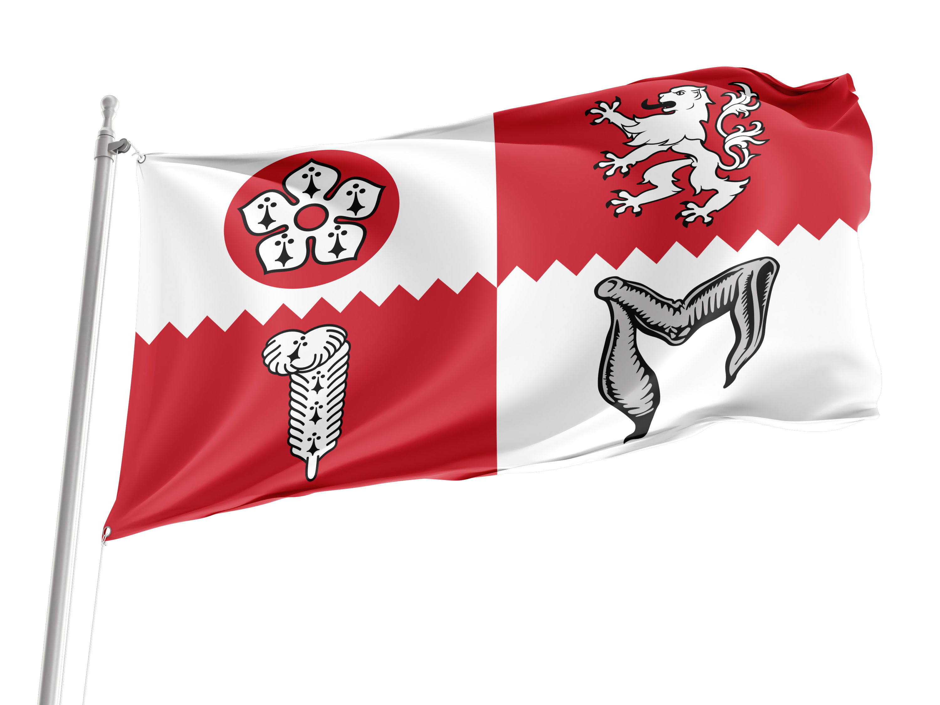 Leicestershire County Flag for Indoor & Outdoor Use