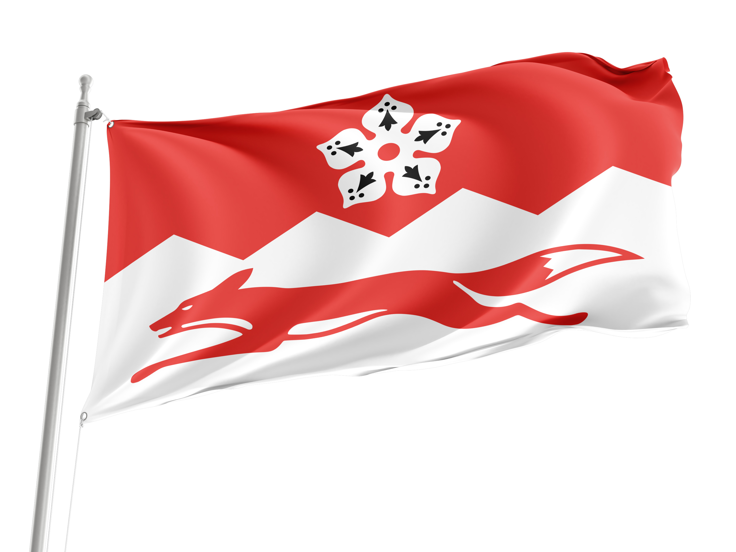 Leicestershire Flag for Indoor & Outdoor Use