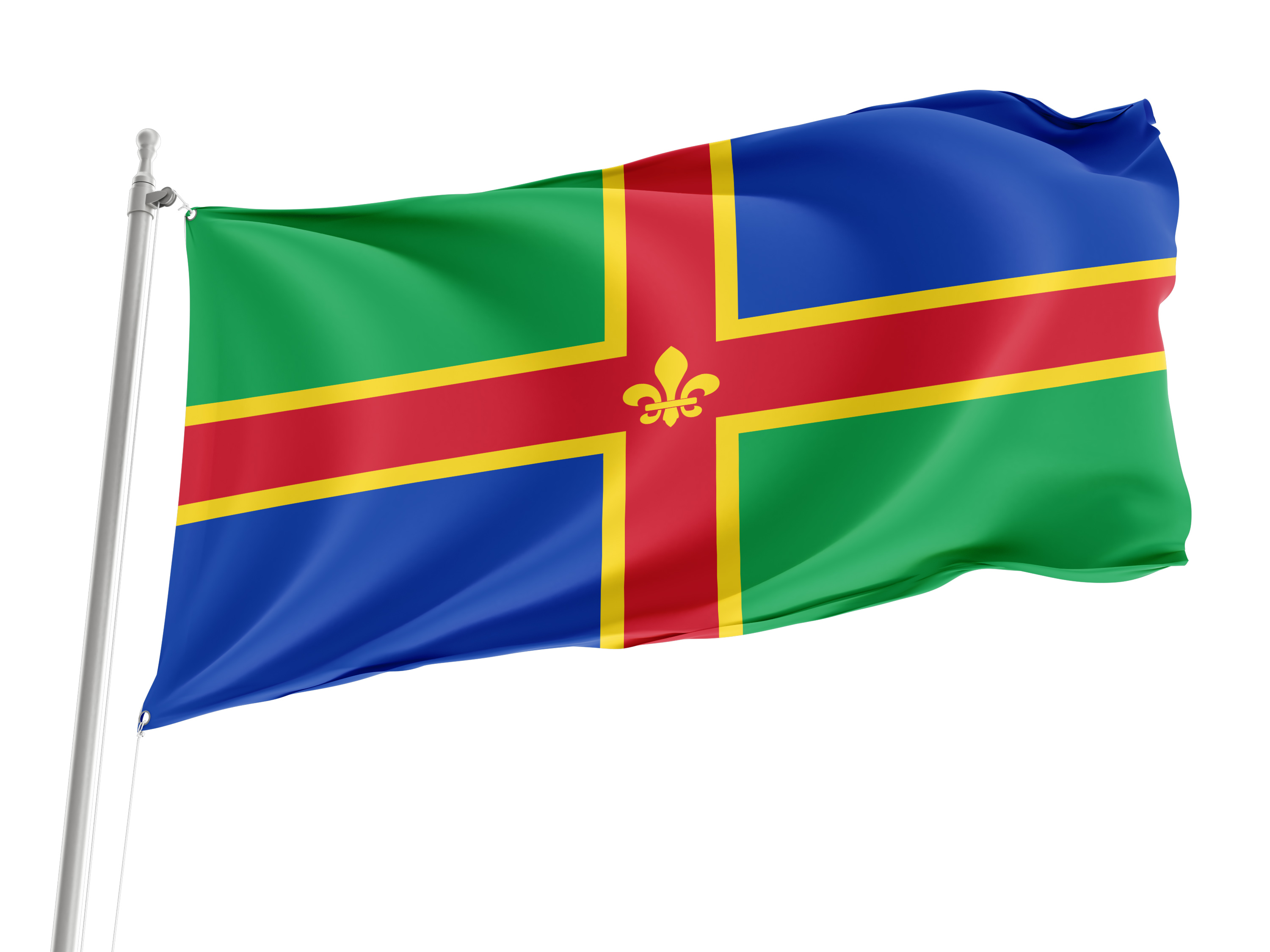 Lincolnshire Flag for Indoor & Outdoor Use