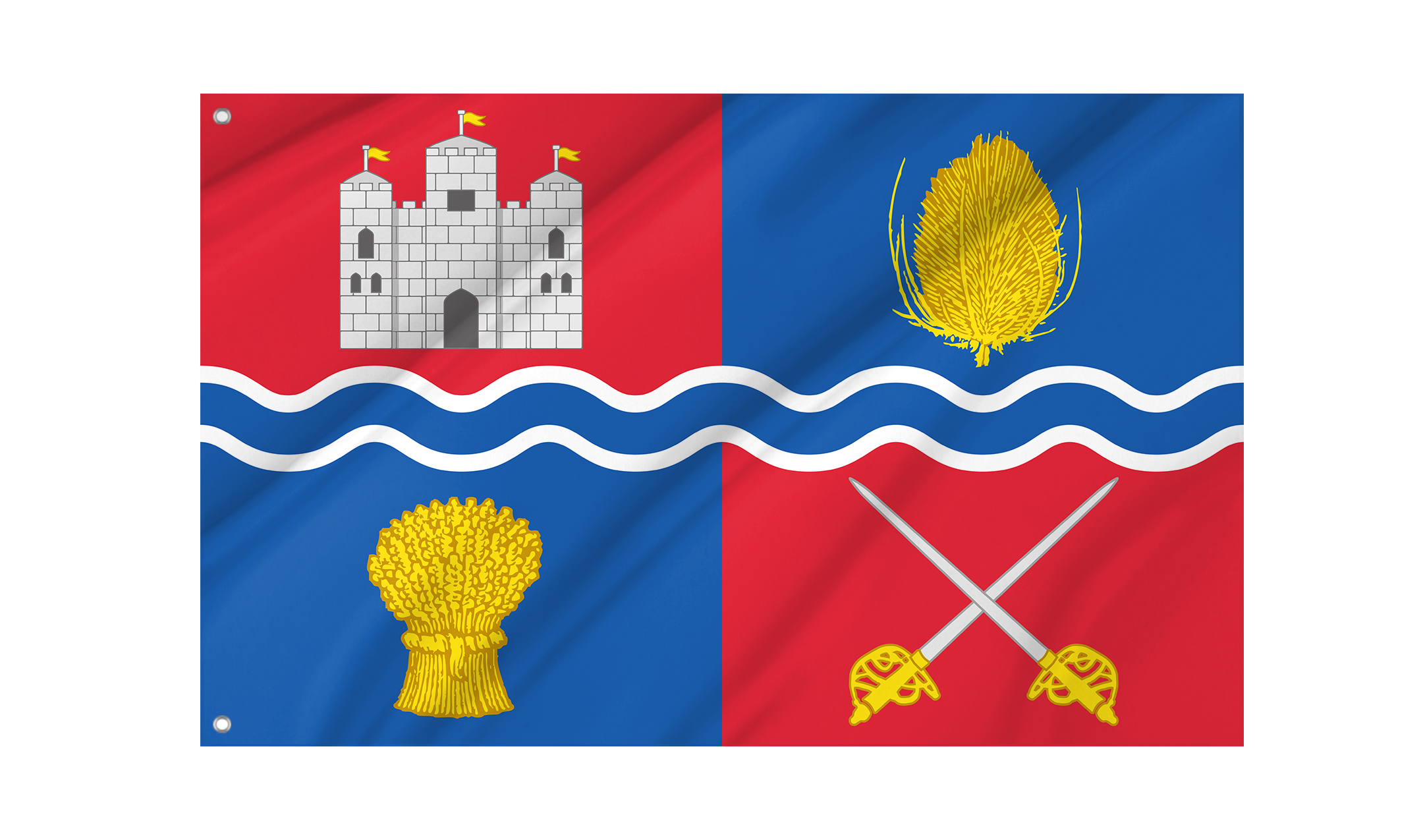 Newbury Flag for Indoor & Outdoor Use