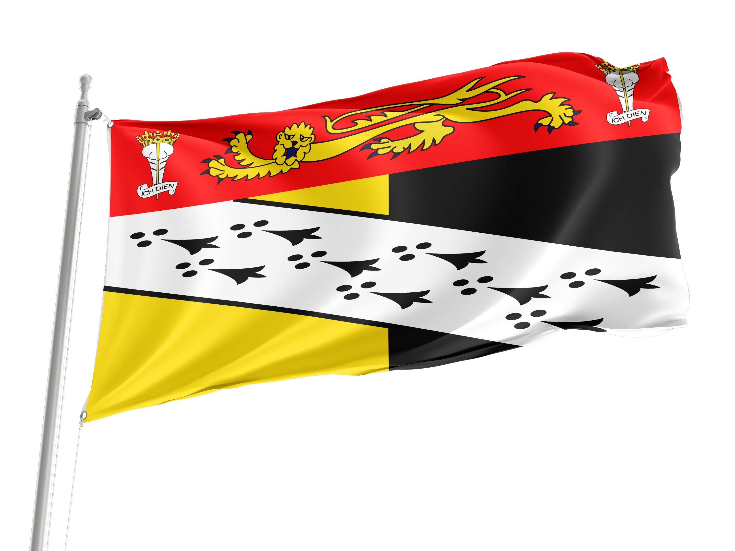 Norfolk Crest Flag for Indoor & Outdoor Use