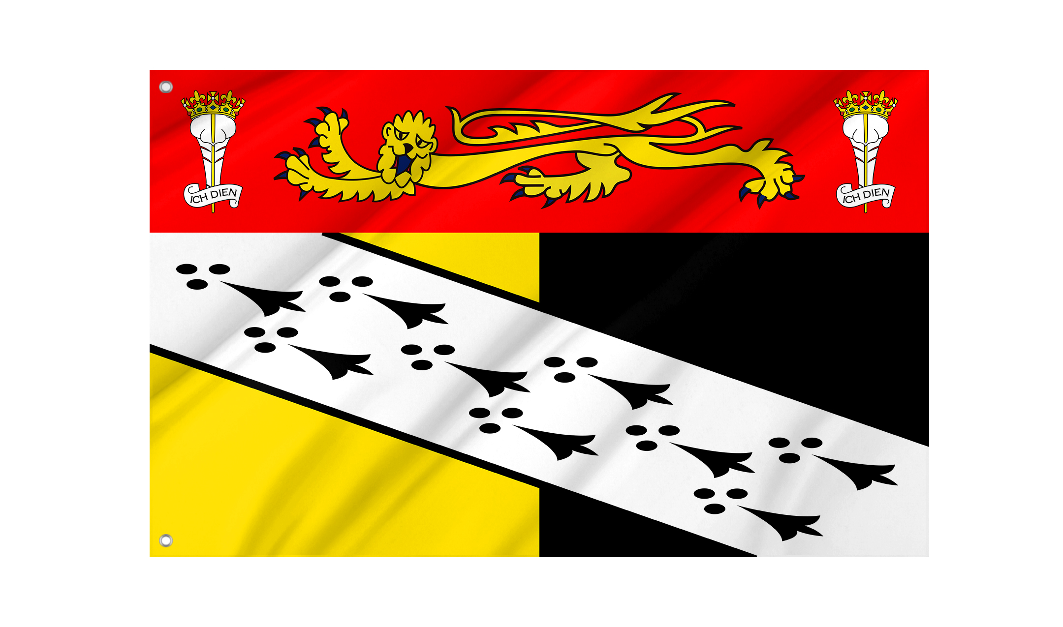 Norfolk Crest Flag for Indoor & Outdoor Use