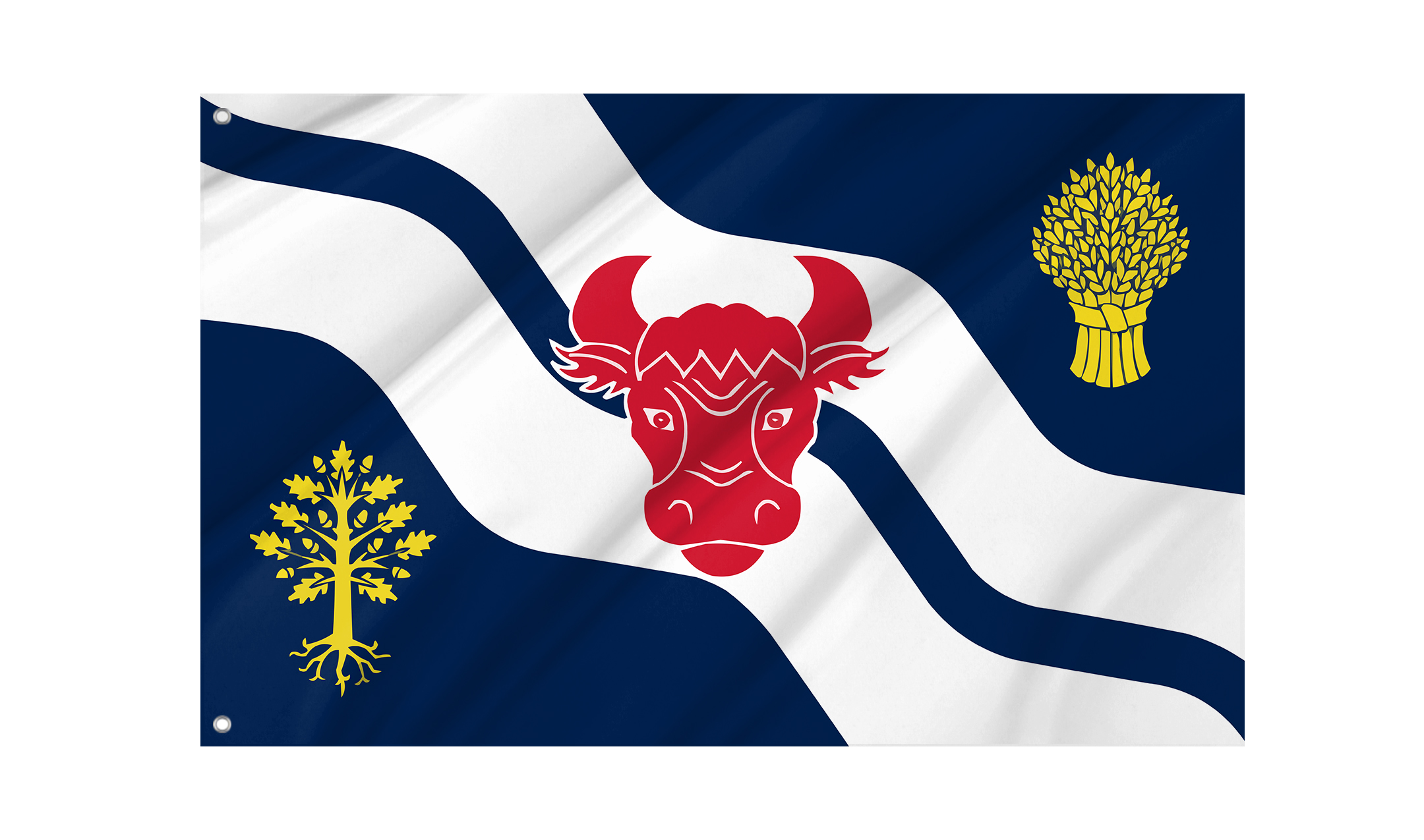 Oxfordshire Flag for Indoor & Outdoor Use