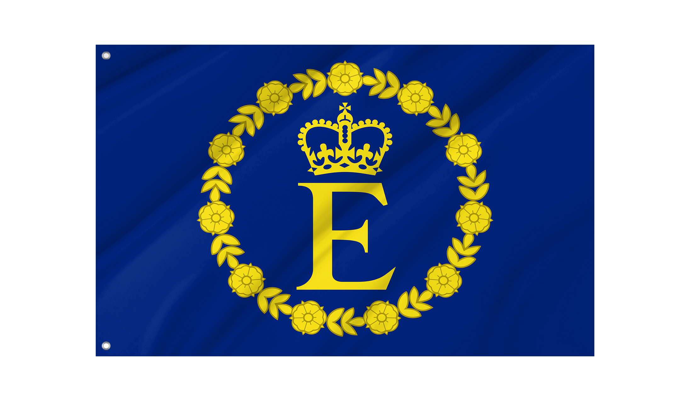 Elizabeth II Standard Flag for Indoor & Outdoor Use