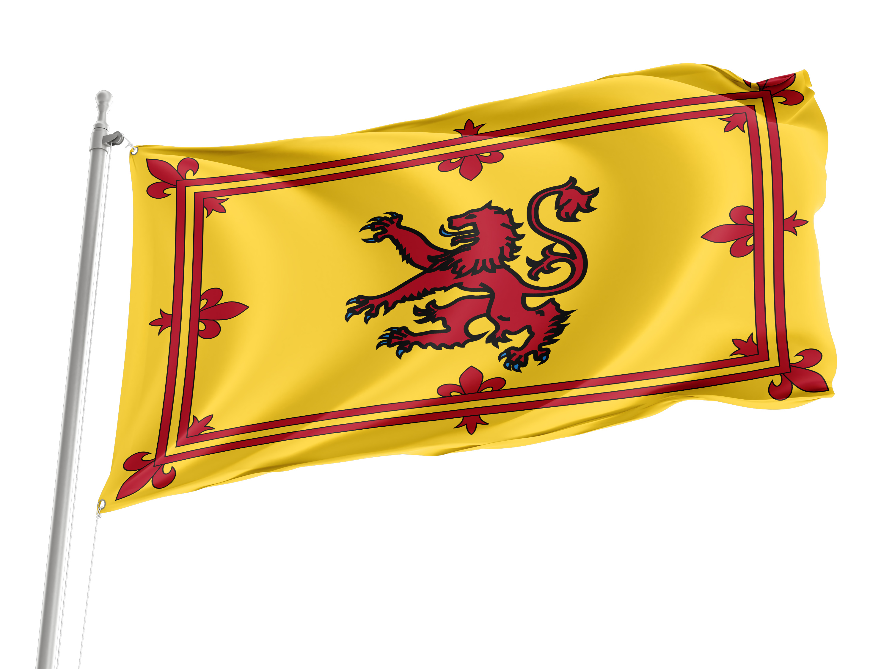 Royal Banner of The Royal Arms of Scotland Flag