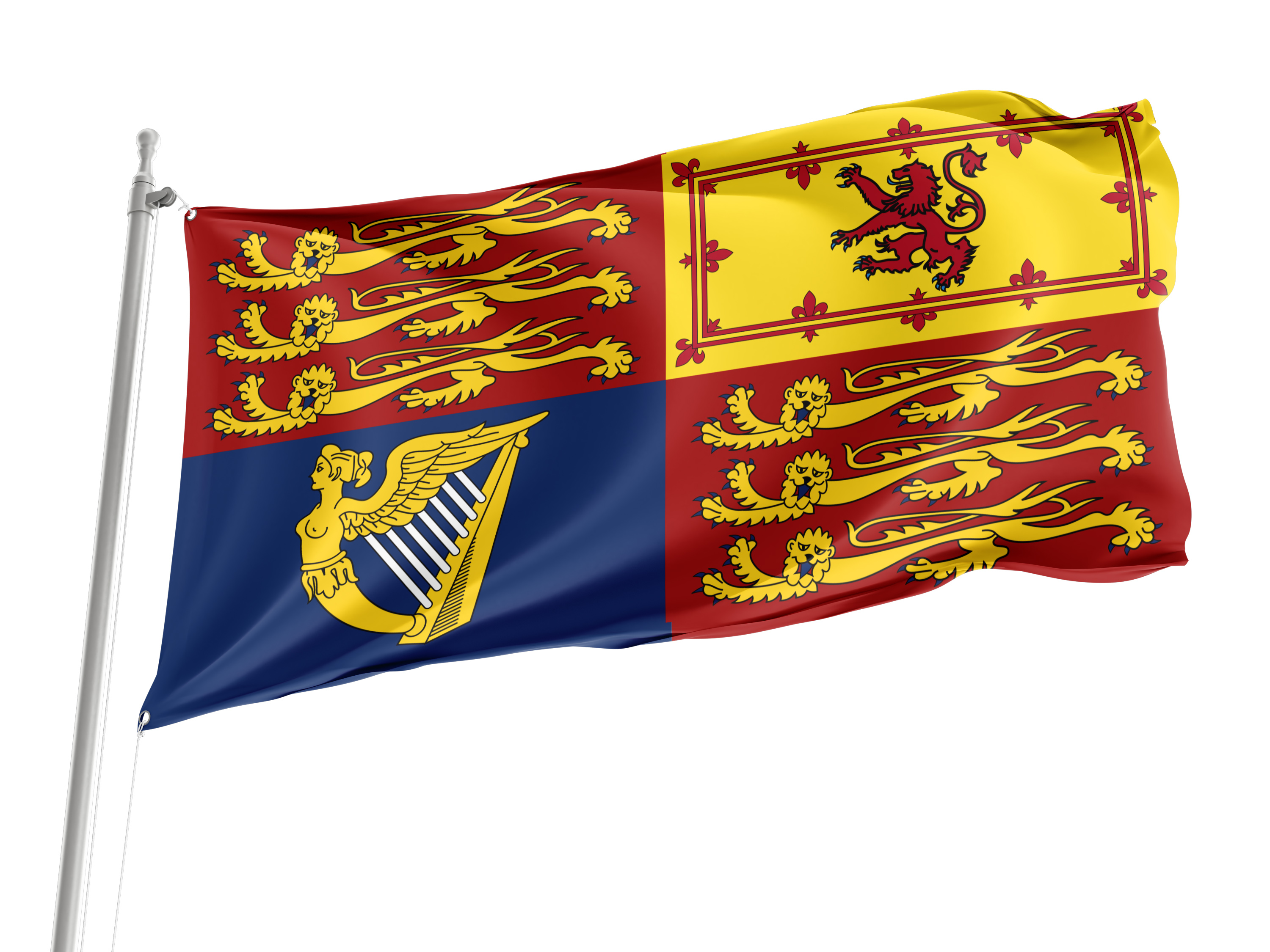 Royal Standard of the United Kingdom Flag for Indoor & Outdoor Use