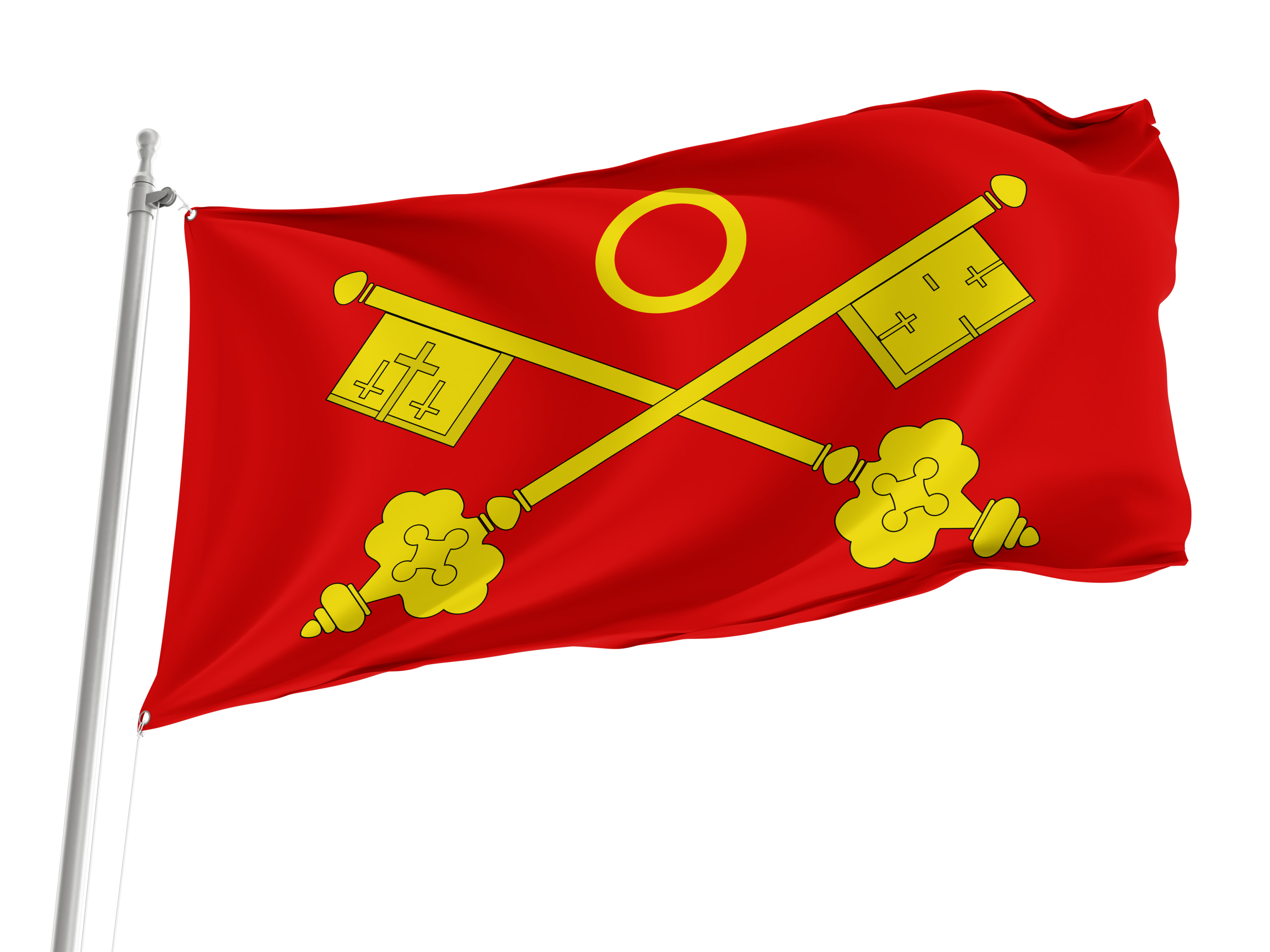 Saint Peter Westminster Abbey Flag