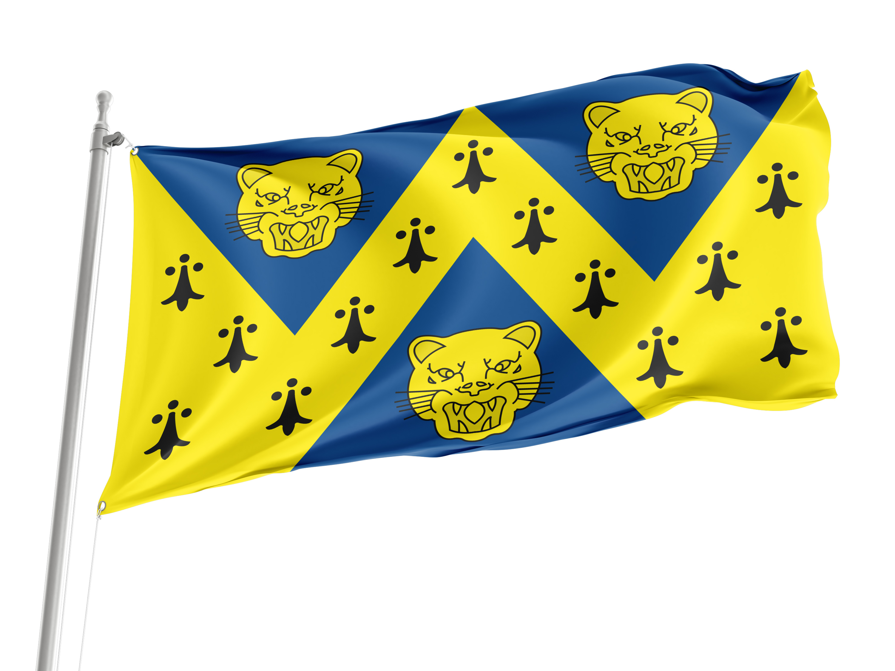 Shropshire Flag for Indoor & Outdoor Use