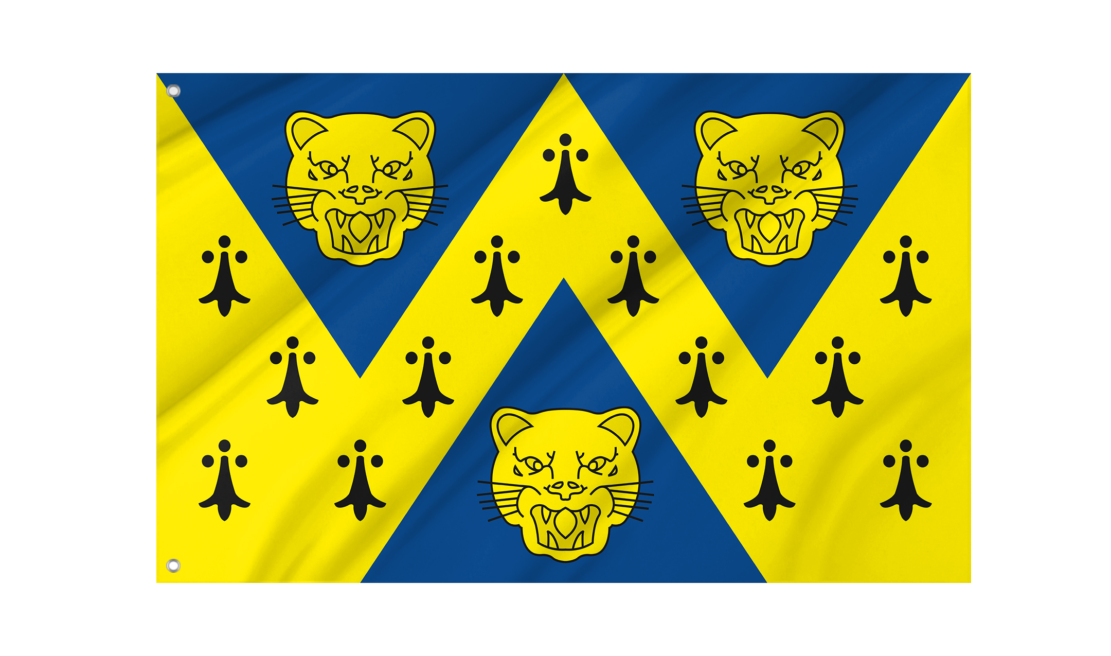 Shropshire Flag for Indoor & Outdoor Use