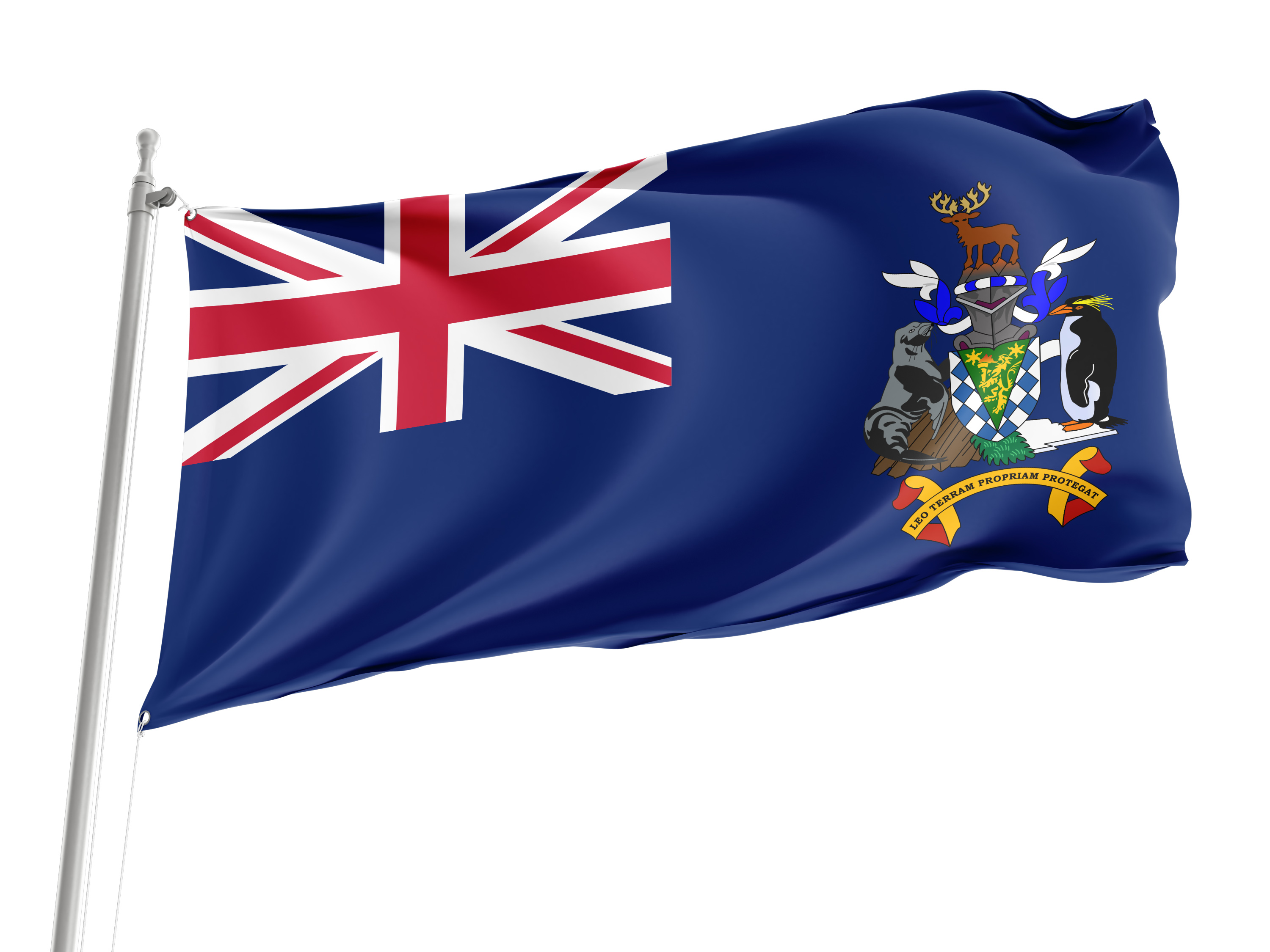 South Georgia and Sandwich Islands Flag for Indoor & Outdoor Use