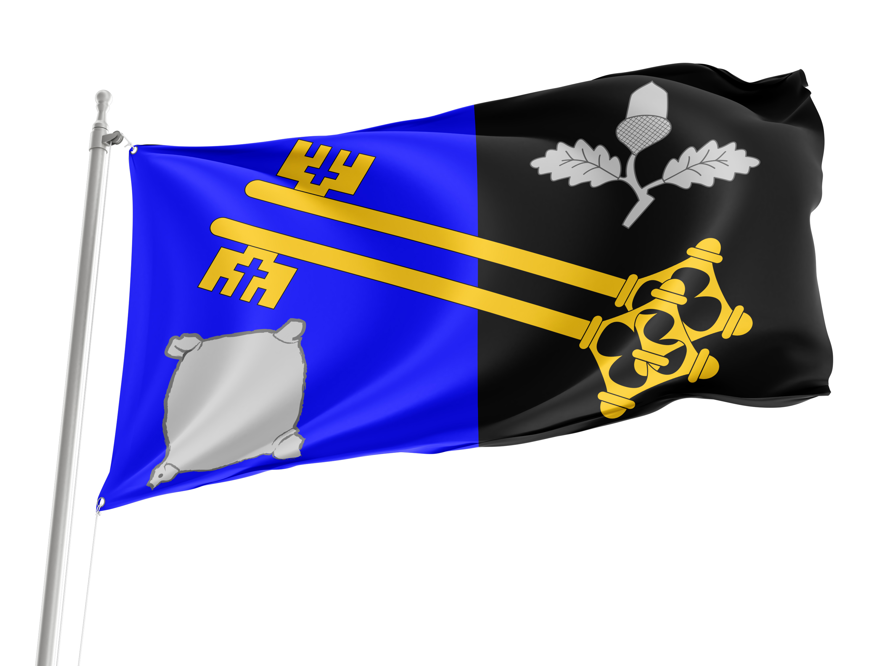 Surrey Old Flag for Indoor & Outdoor Use