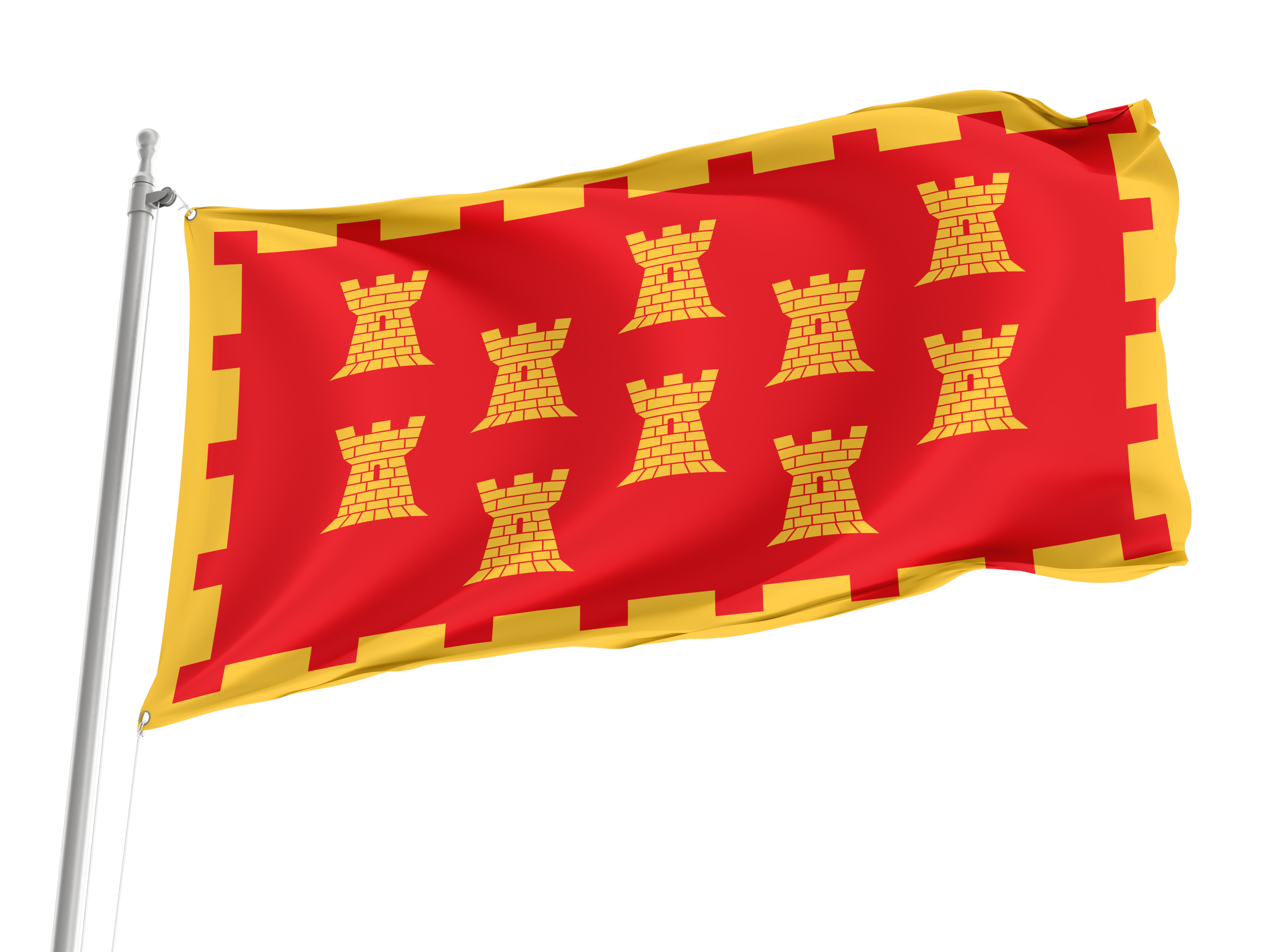 Unofficial County Flag of Greater Manchester for Indoor & Outdoor Use