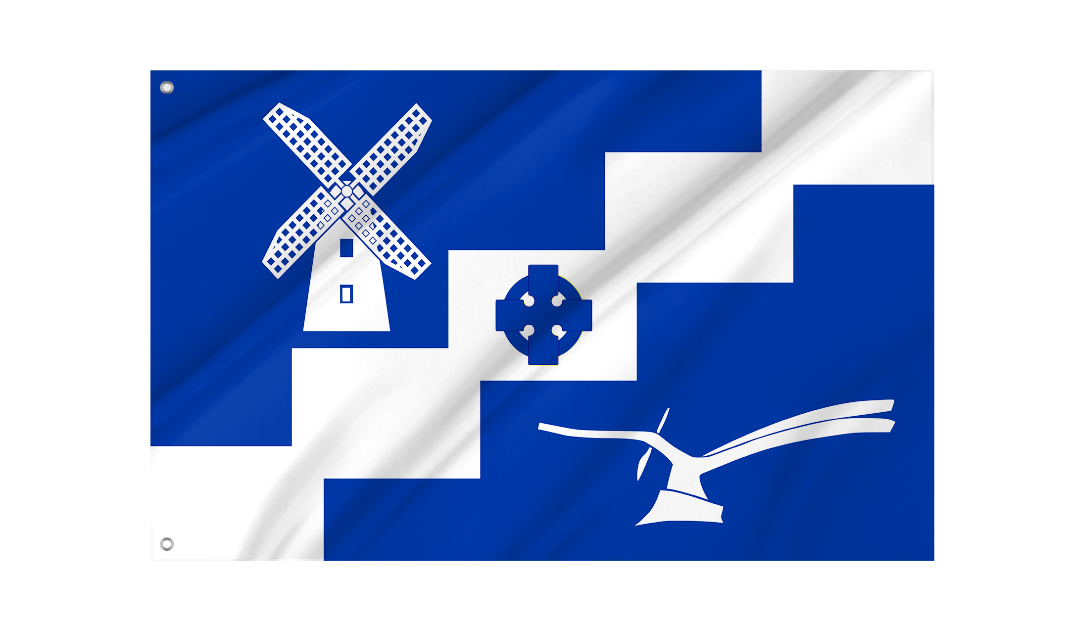 Village Flag of Staining for Indoor & Outdoor Use