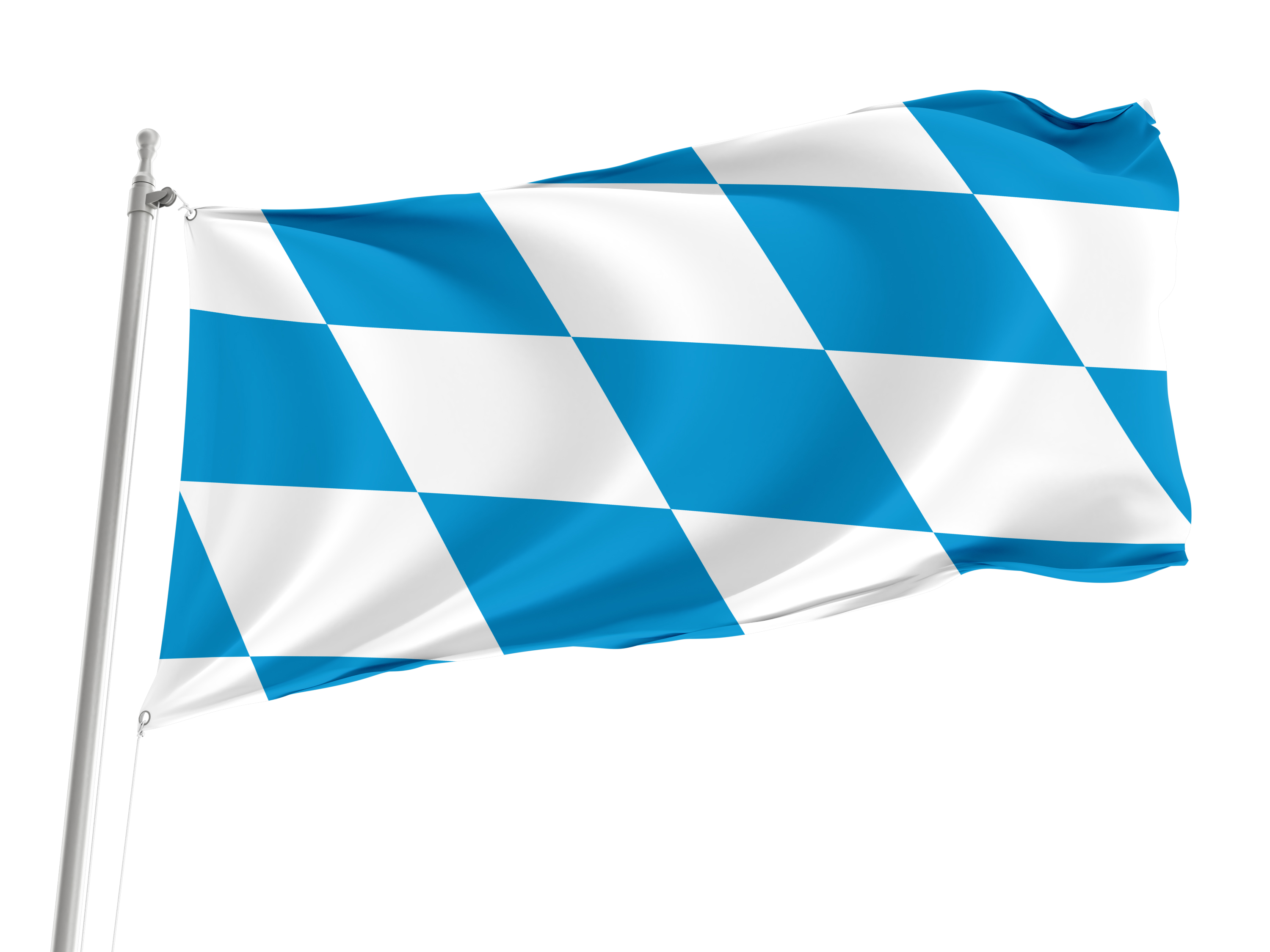 Bavaria Flag for Indoor & Outdoor Use