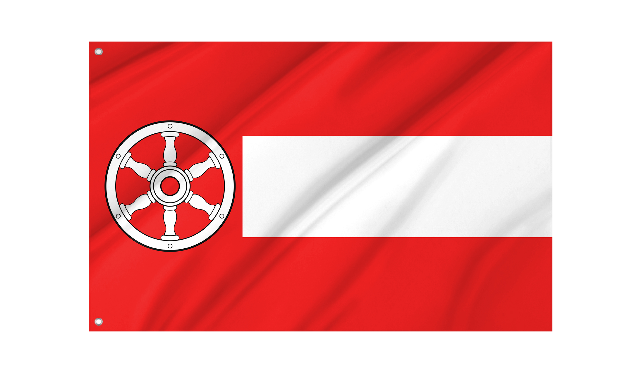 Stadt Erfurt laut Hauptsatzung Flag for Indoor & Outdoor Use