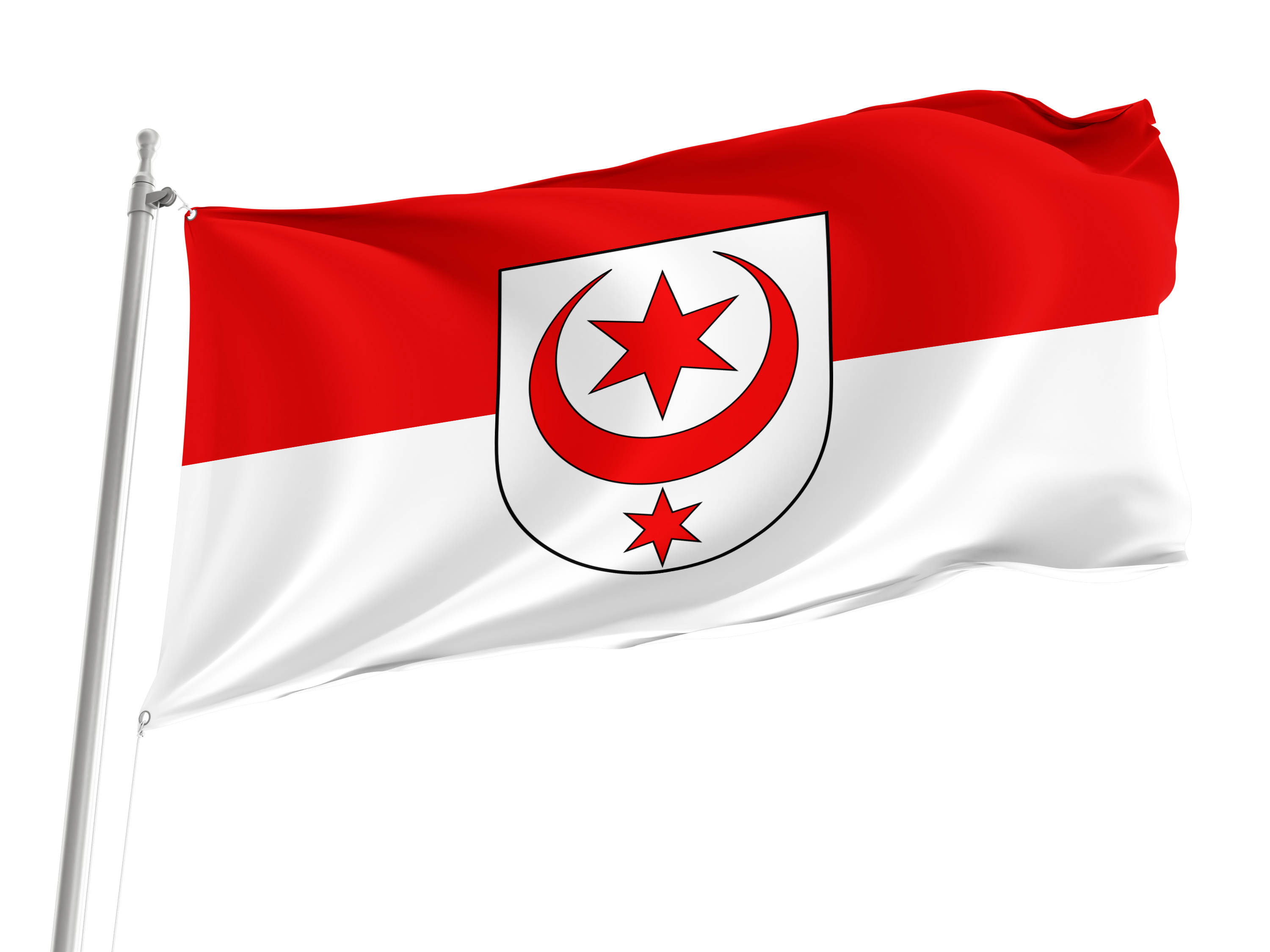 Halle Flag for Indoor & Outdoor Use