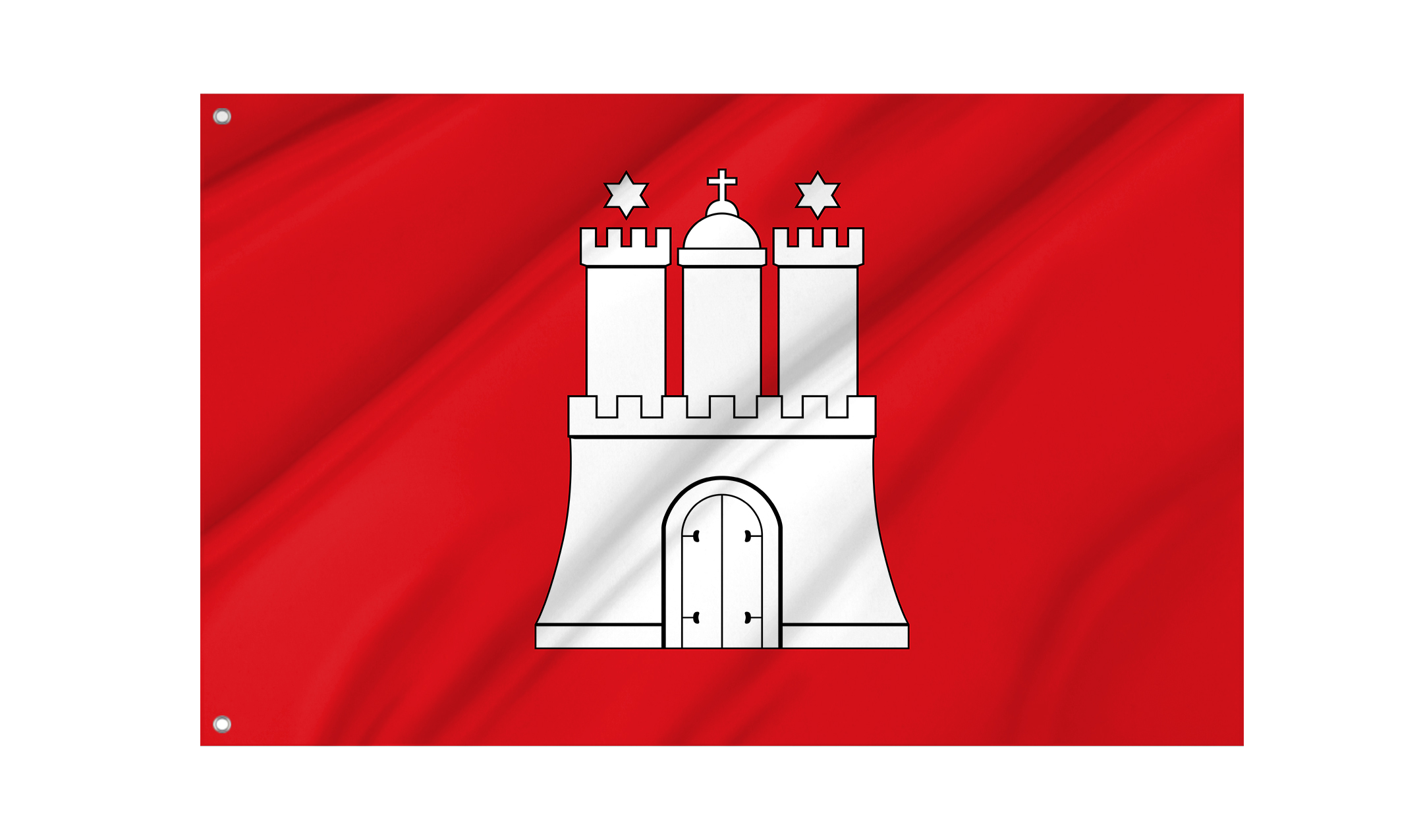 Hamburg Flag for Indoor & Outdoor Use