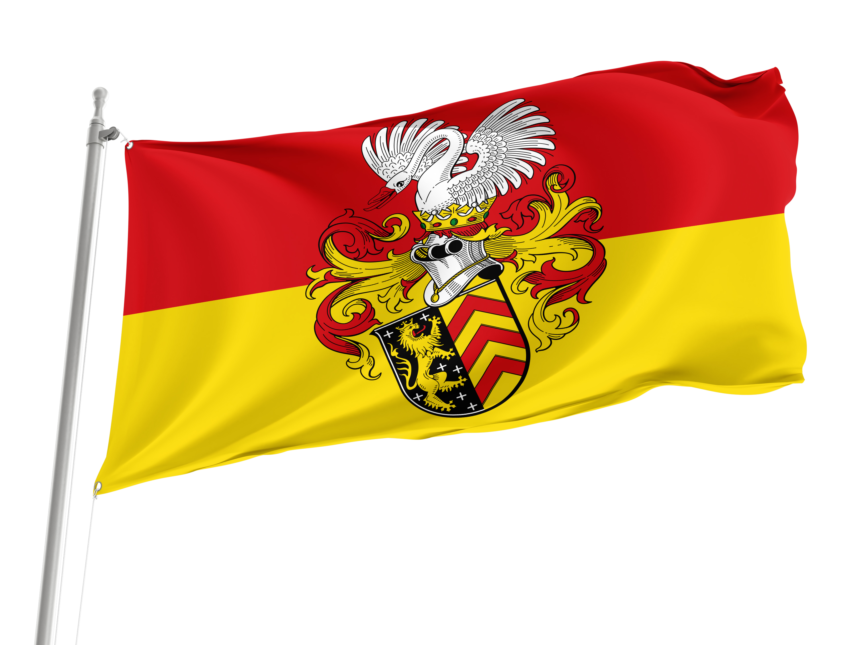 Hanau Flag for Indoor & Outdoor Use