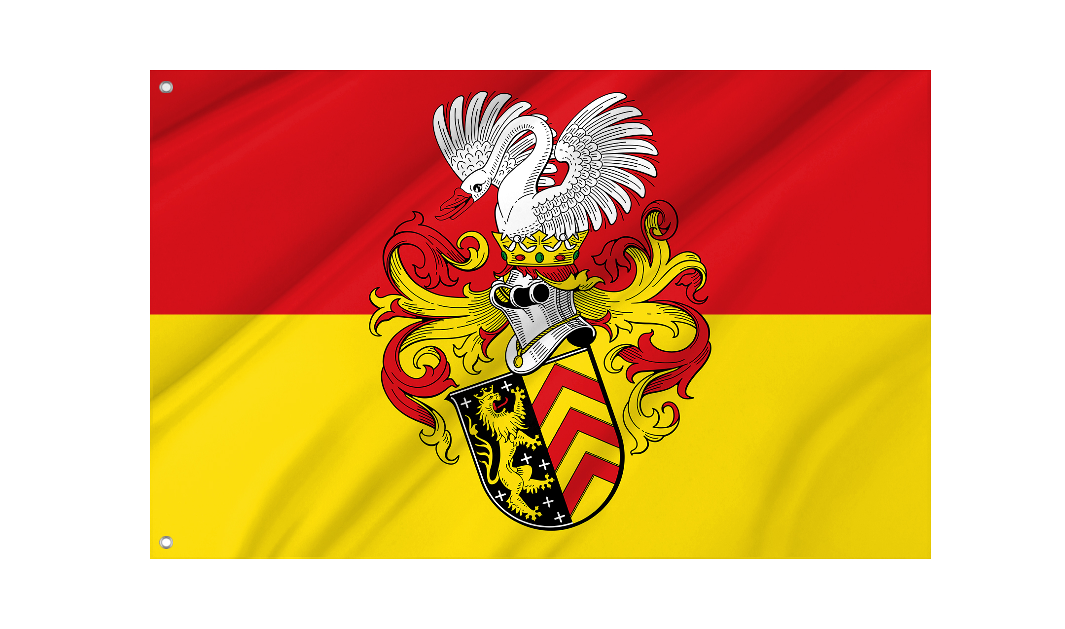 Hanau Flag for Indoor & Outdoor Use