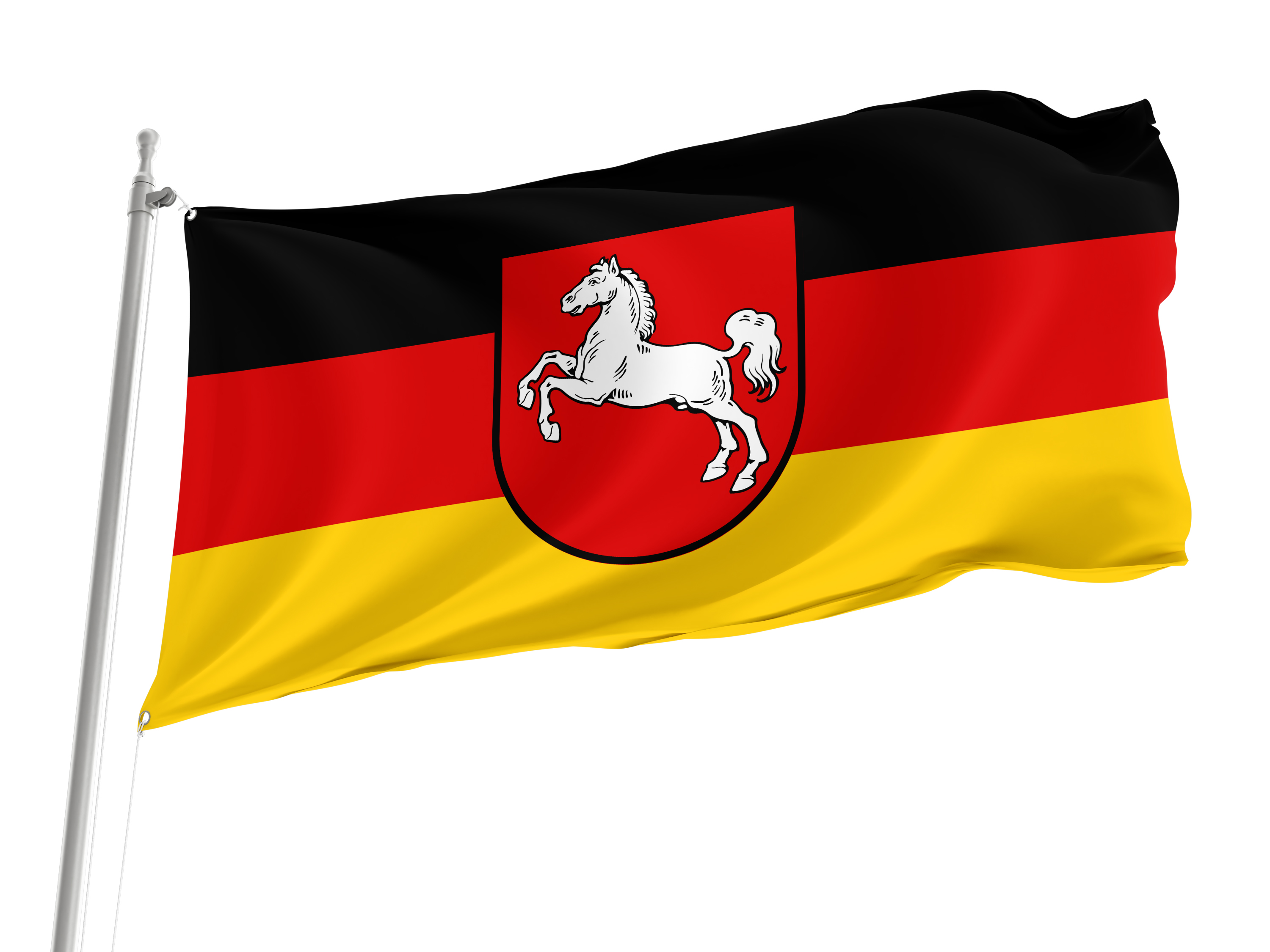 Lower Saxony Flag for Indoor & Outdoor Use