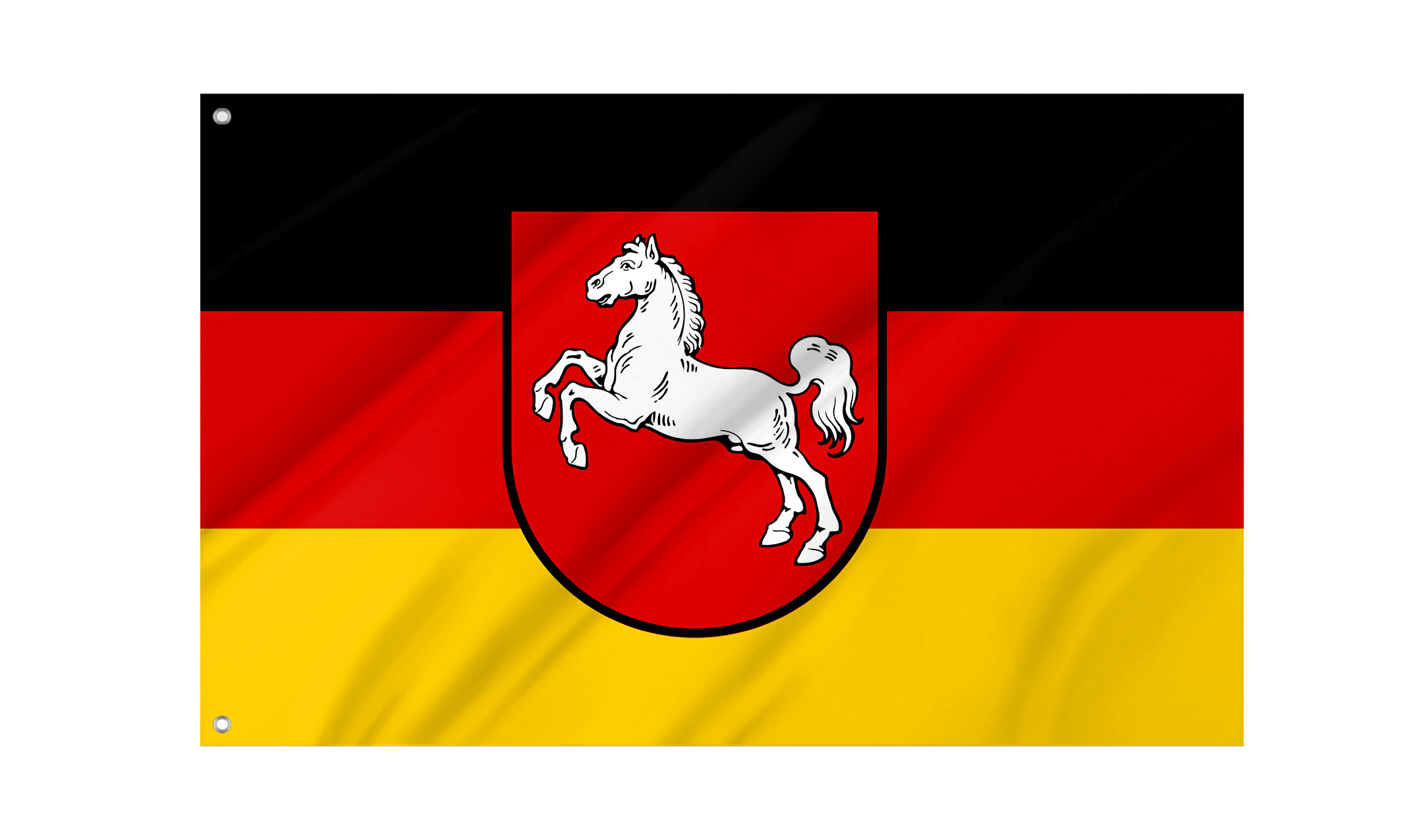 Lower Saxony Flag for Indoor & Outdoor Use
