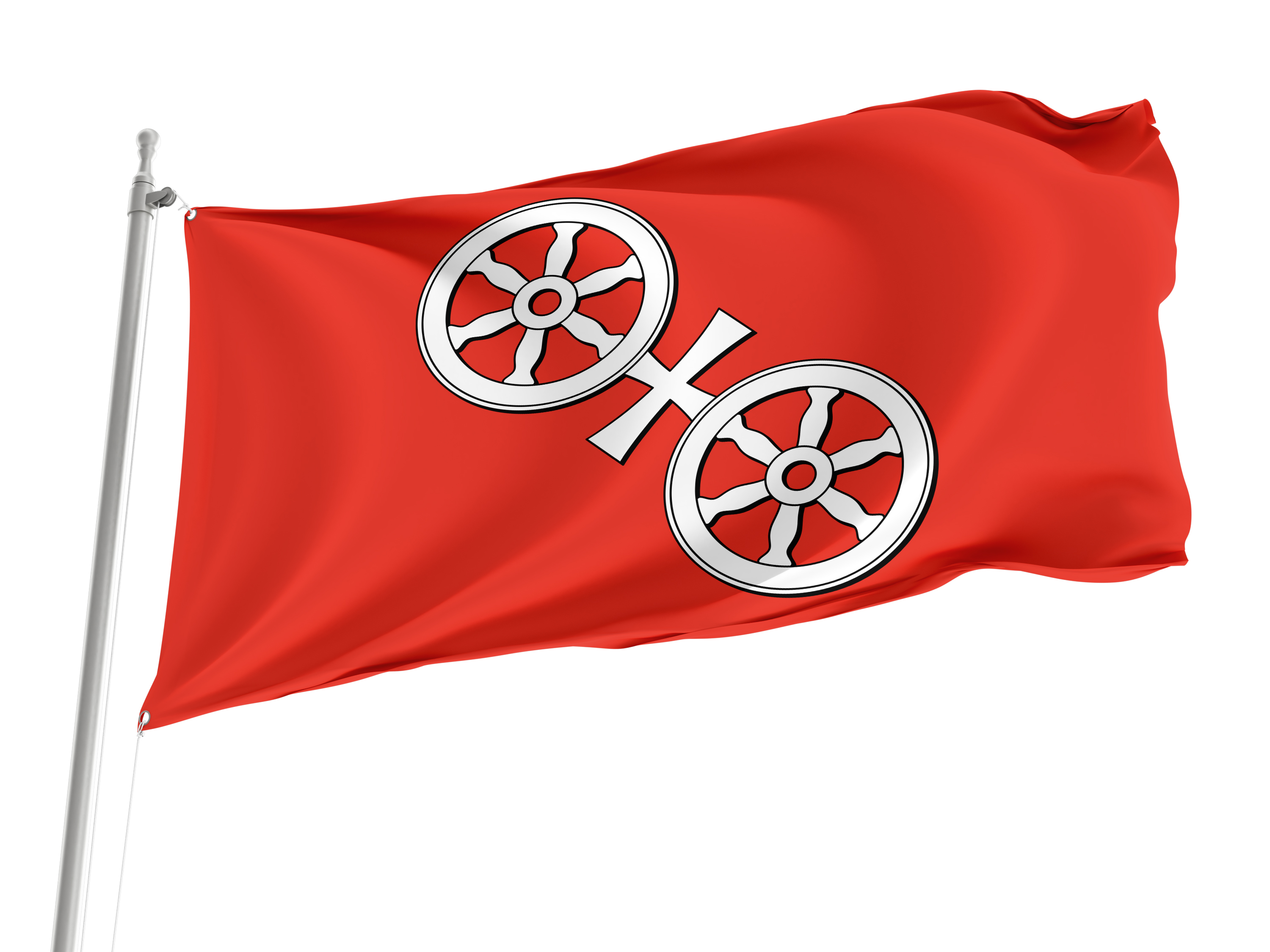 Mainz Flag for Indoor & Outdoor Use