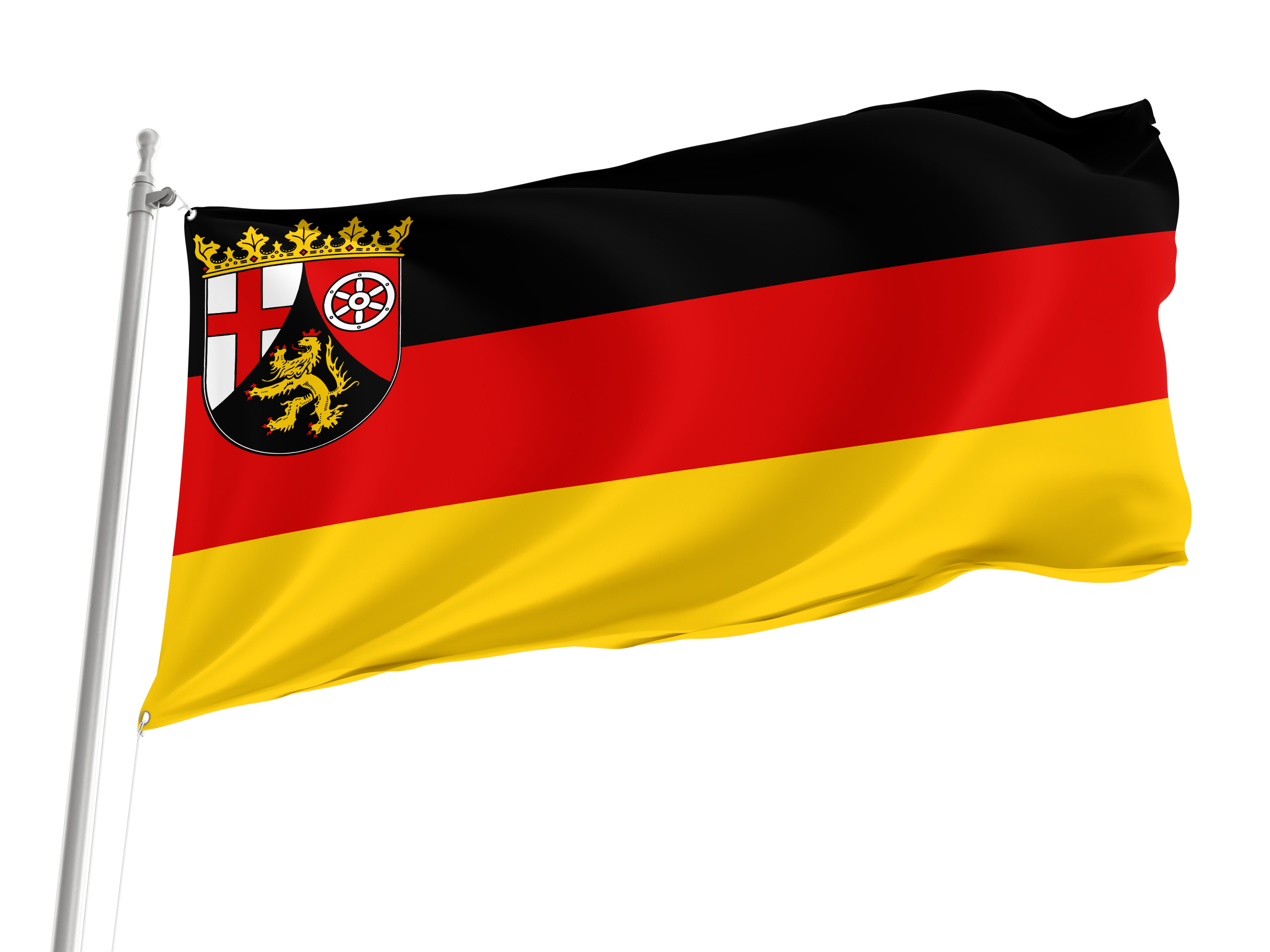 Rhineland-Palatinate Flag for Indoor & Outdoor Use