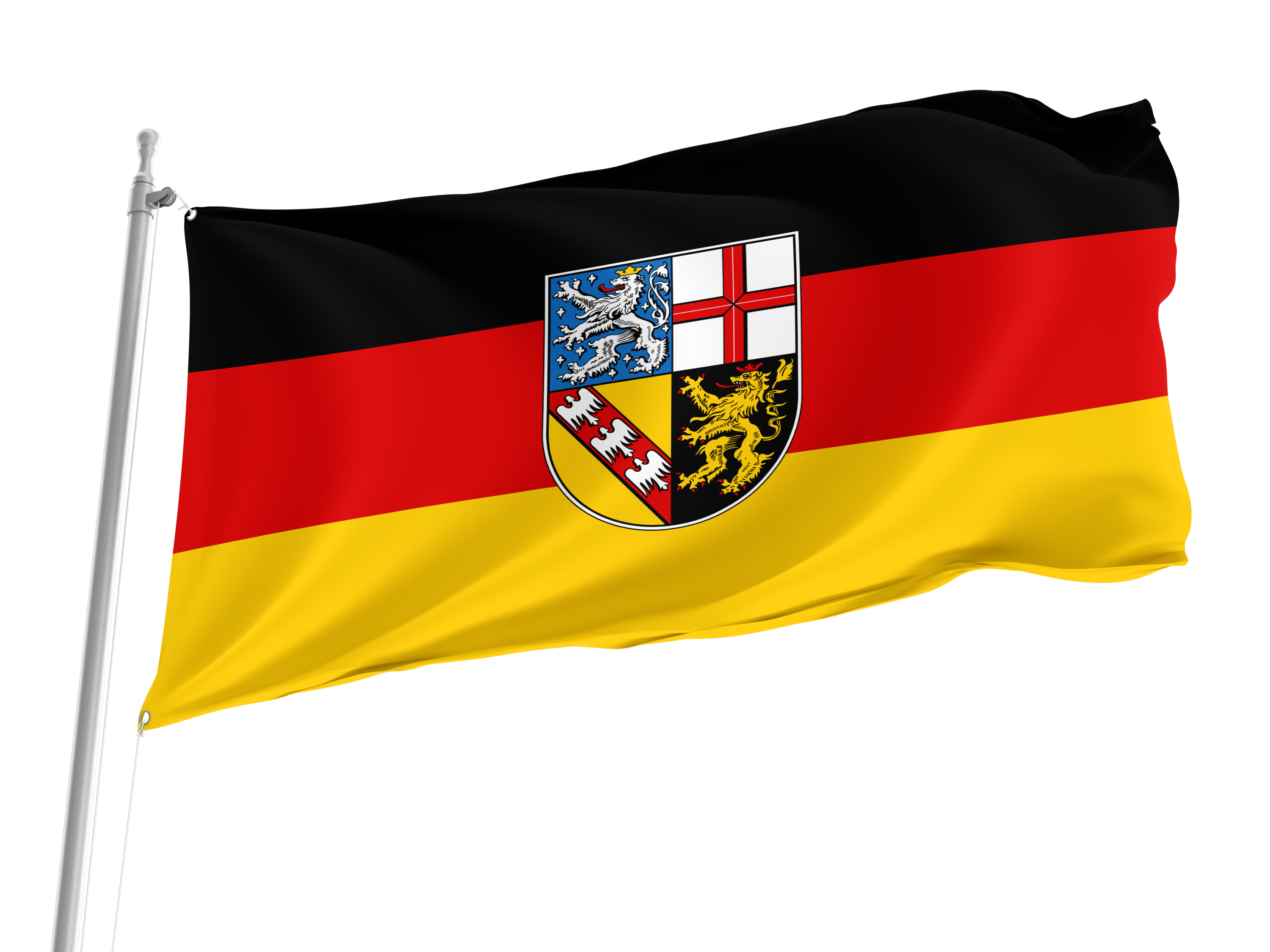Saarland Flag for Indoor & Outdoor Use