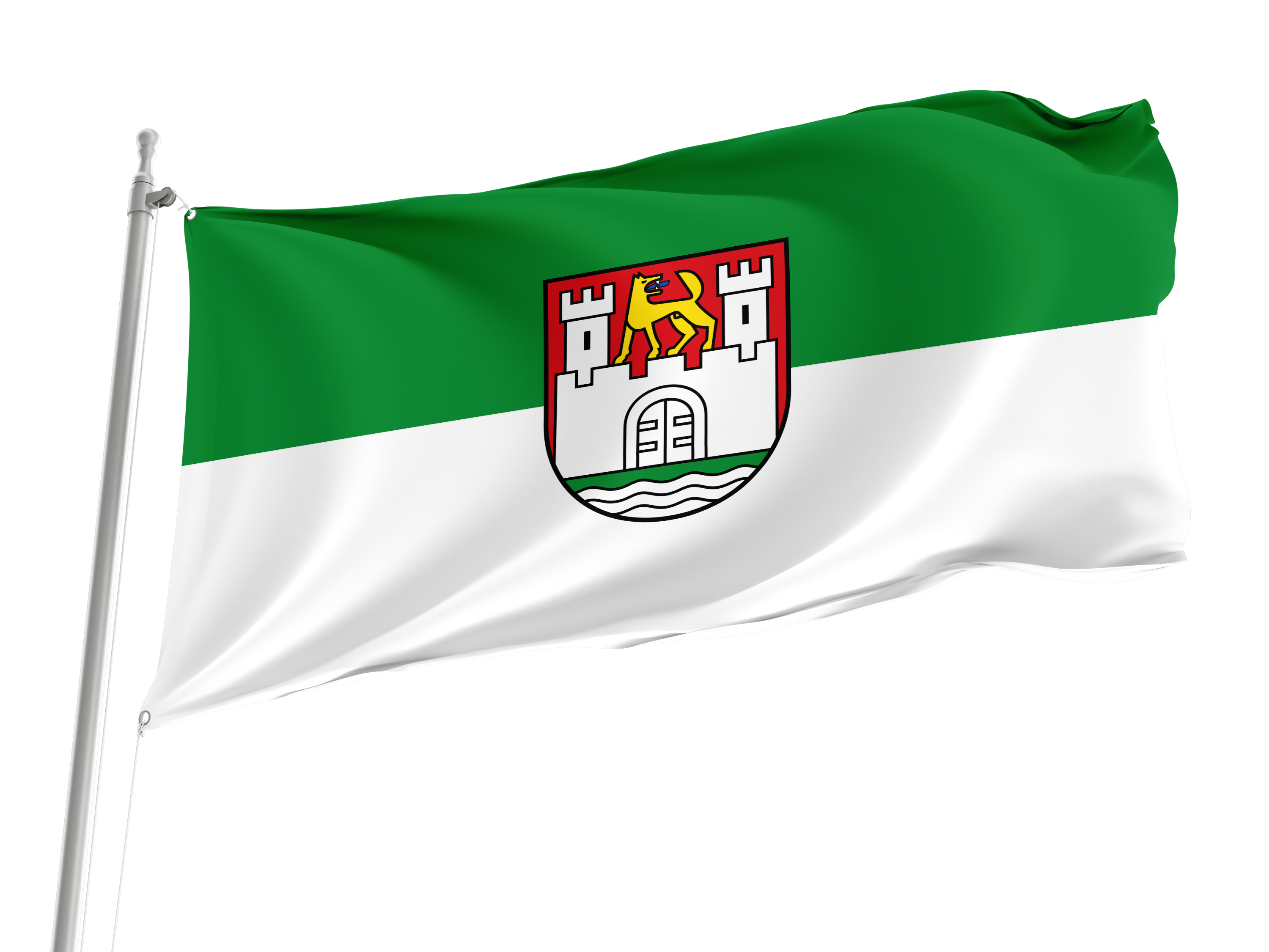 Wolfsburg Flag for Indoor & Outdoor Use