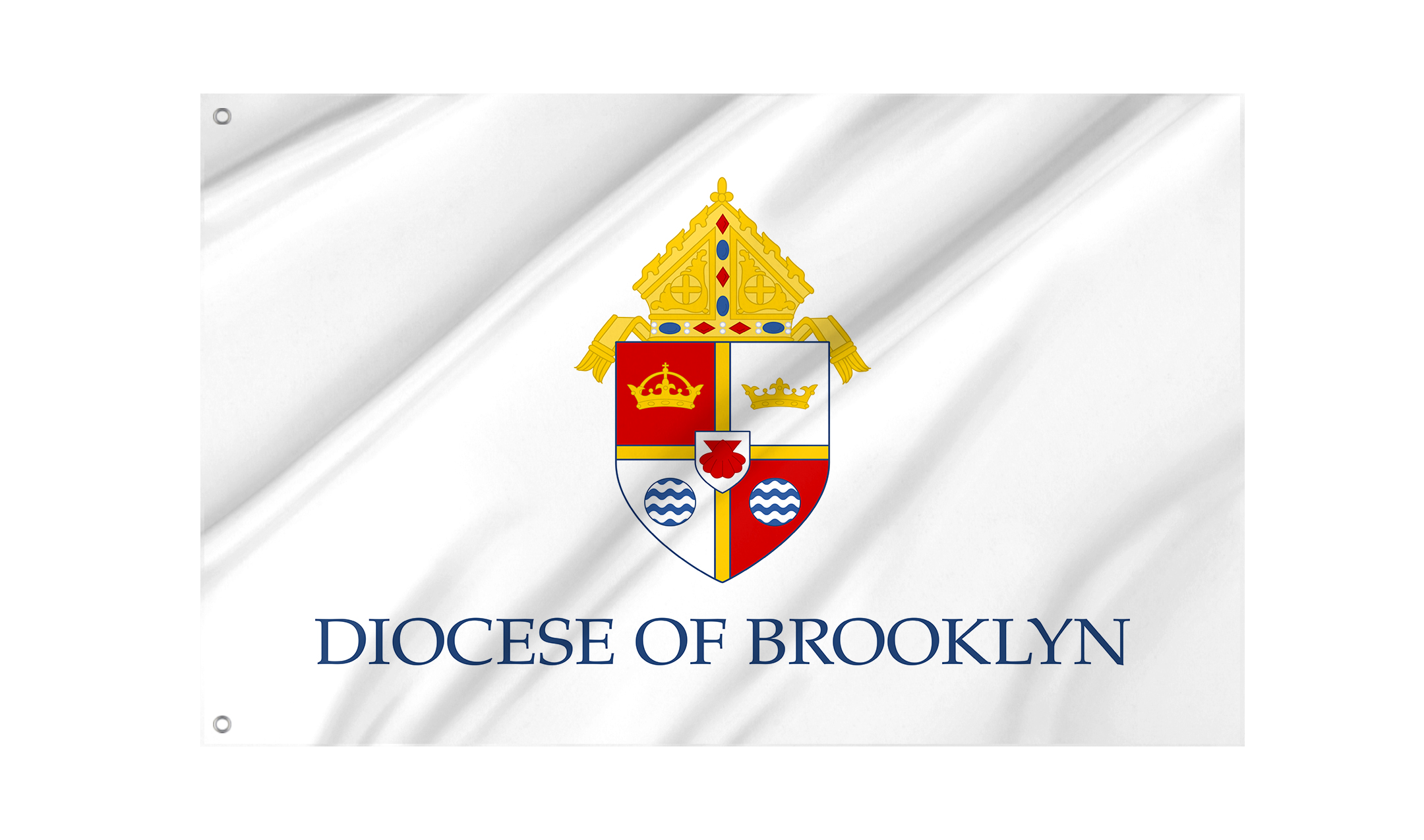 Roman Catholic Diocese of Brooklyn Flag for Indoor & Outdoor Use