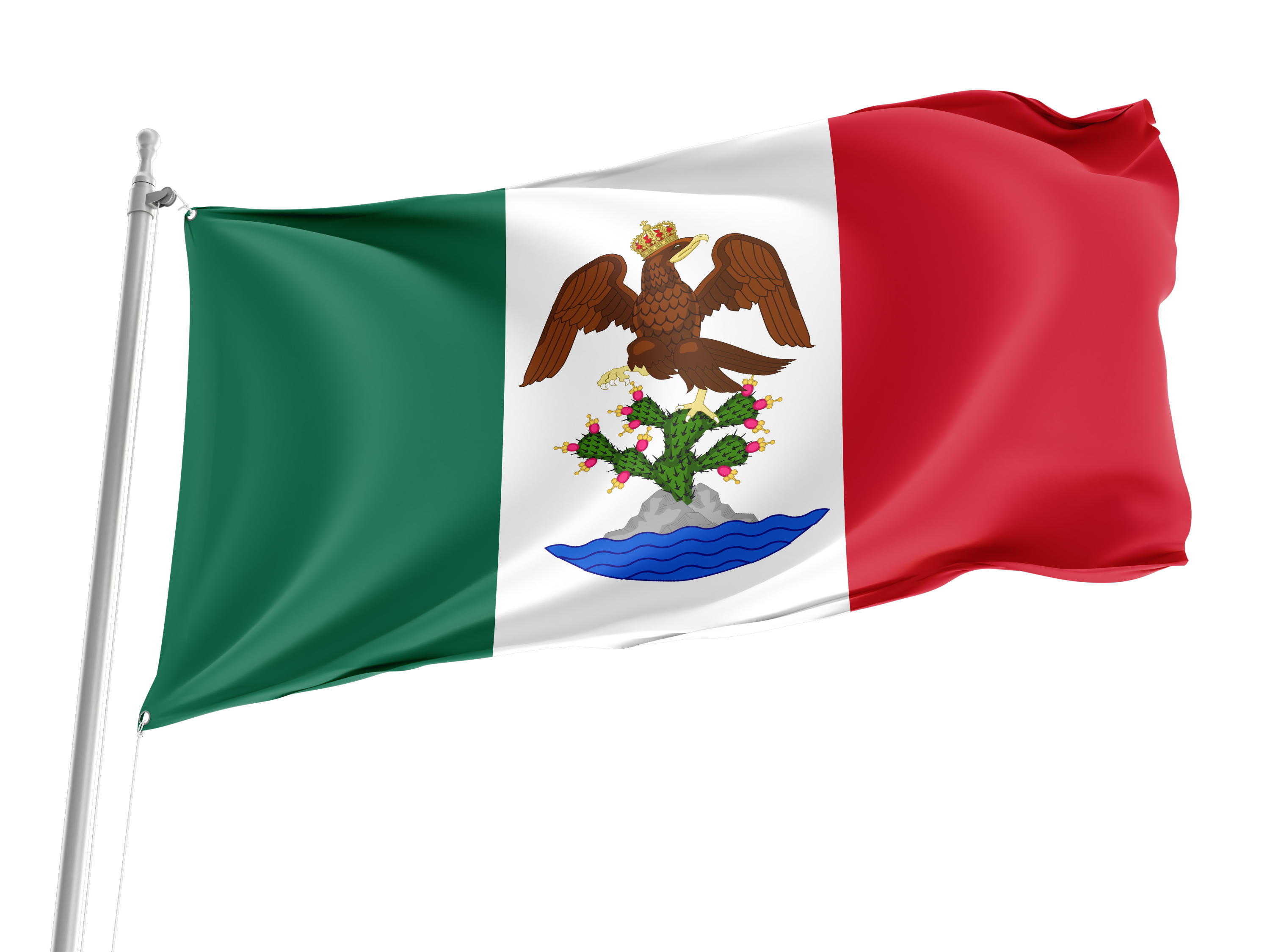 First Mexican Empire Flag for Indoor & Outdoor Use