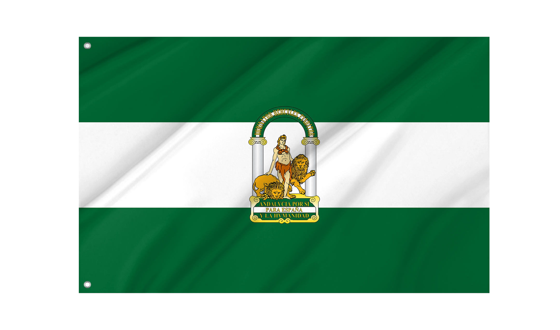 Andalusia Flag for Indoor & Outdoor Use