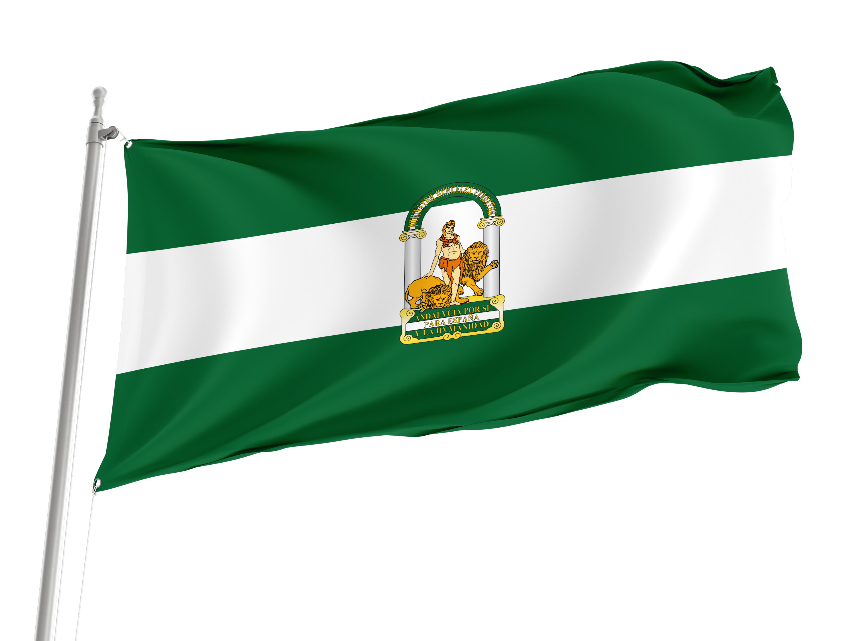 Andalusia Flag for Indoor & Outdoor Use